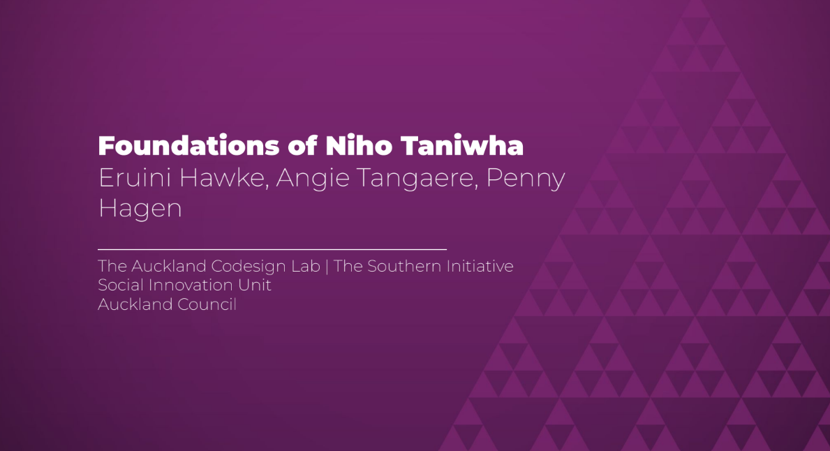 The Foundations of Niho Taniwha