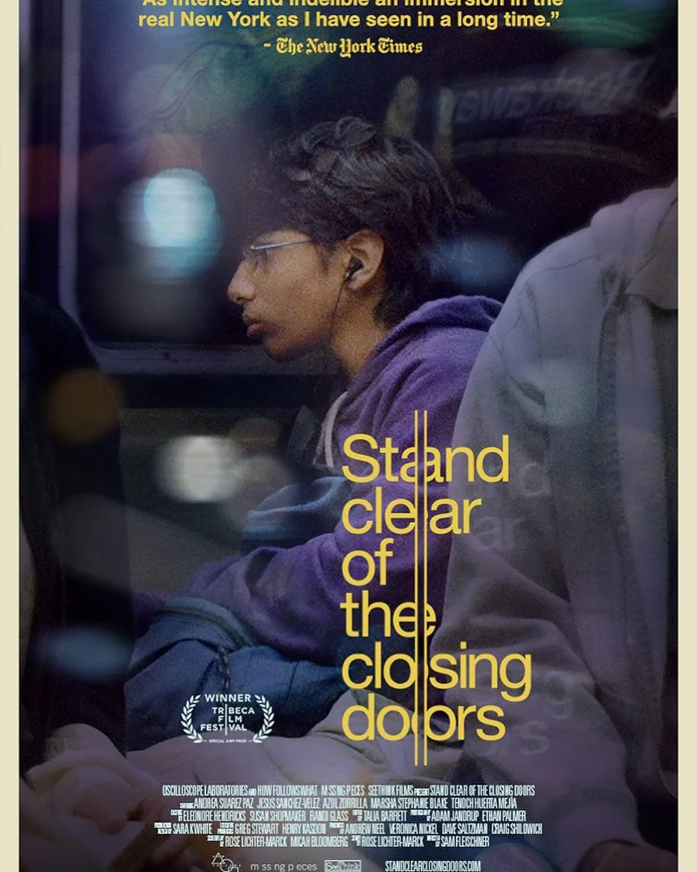 Sound Design, Sound FX editing. Director Sam Fleischner.