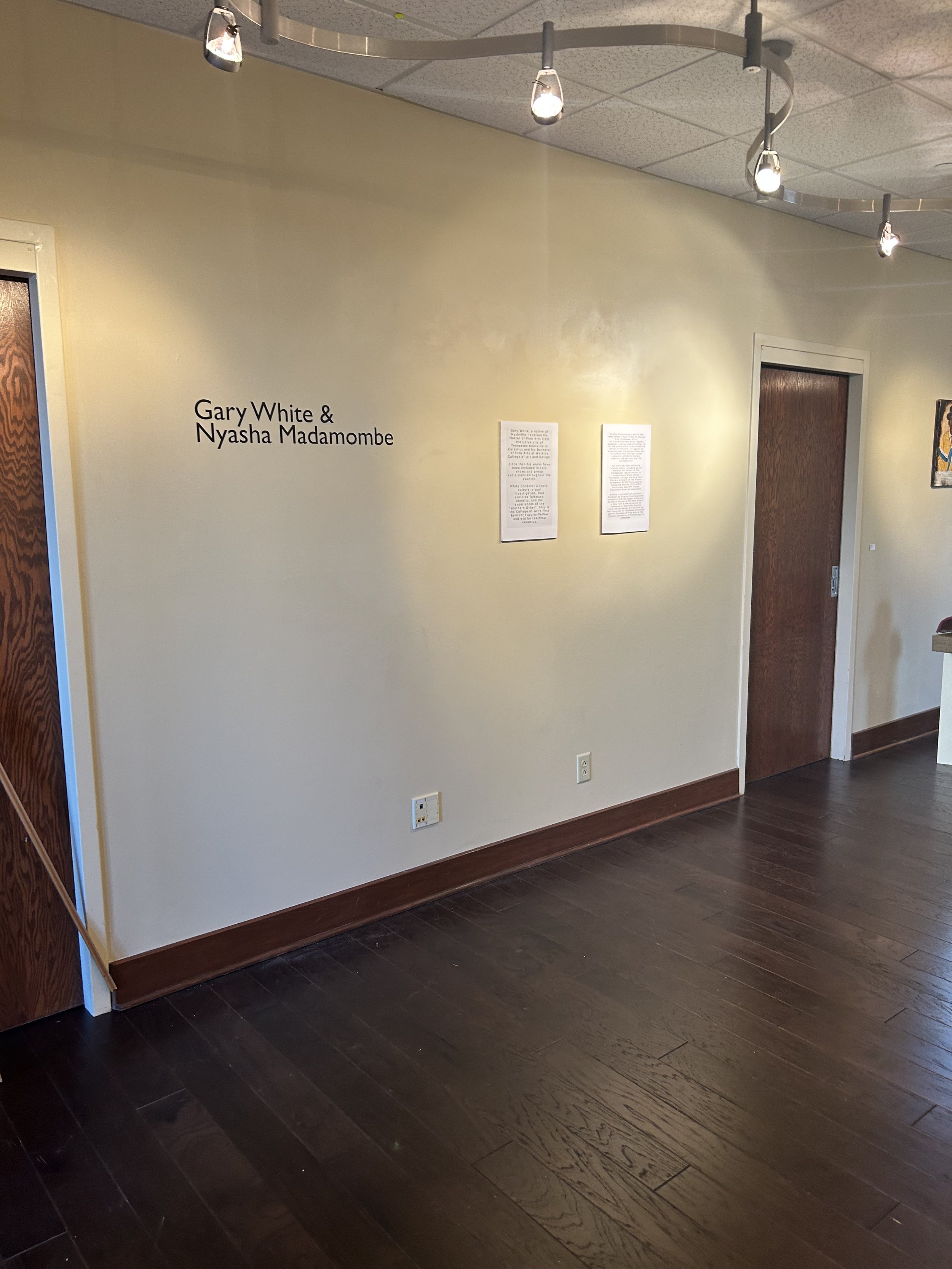 Gary White and Nyasha Mamdomame, Frieson Black Cultural Center, University of Tennessee, Knoxville, TN