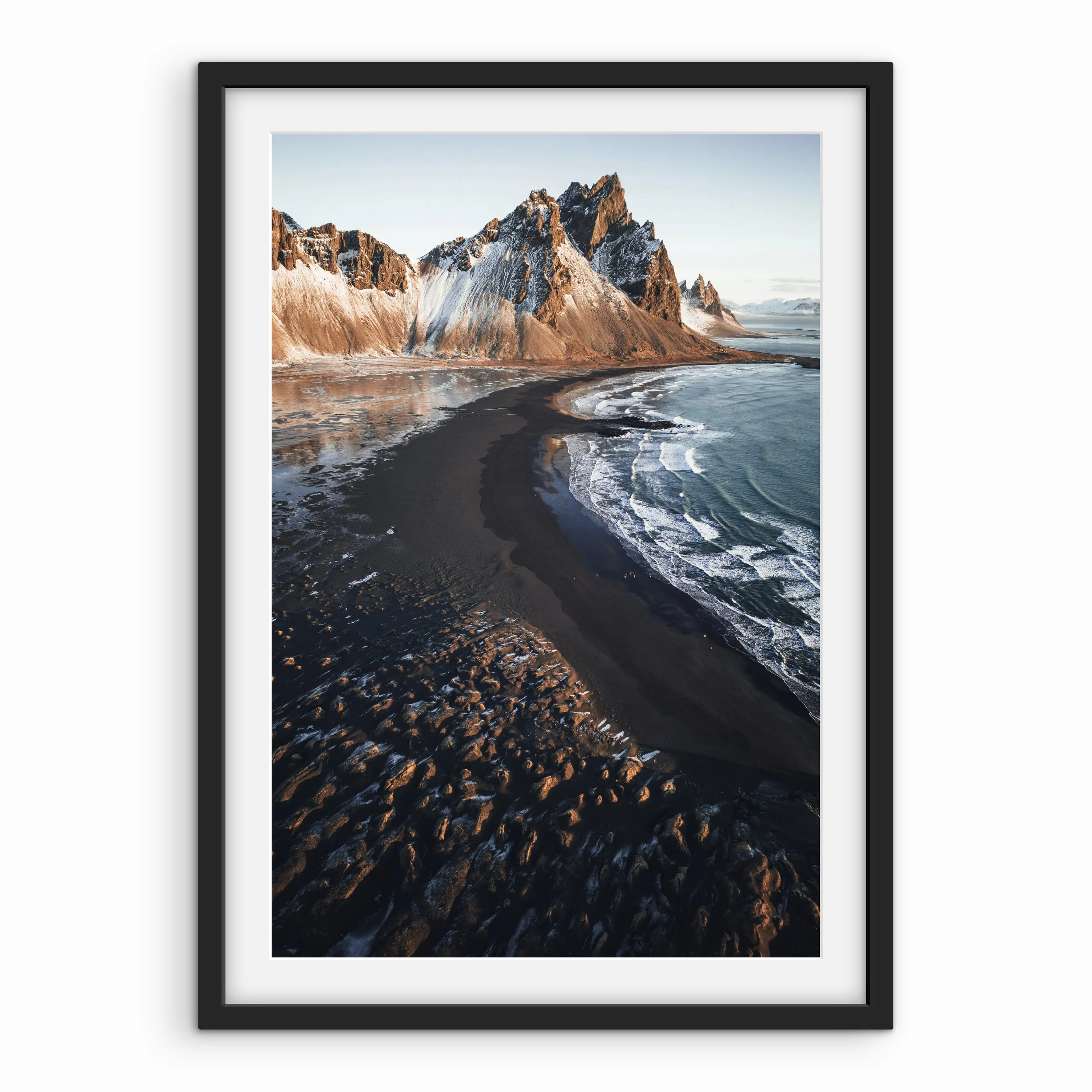 Coastal Mountainside Print