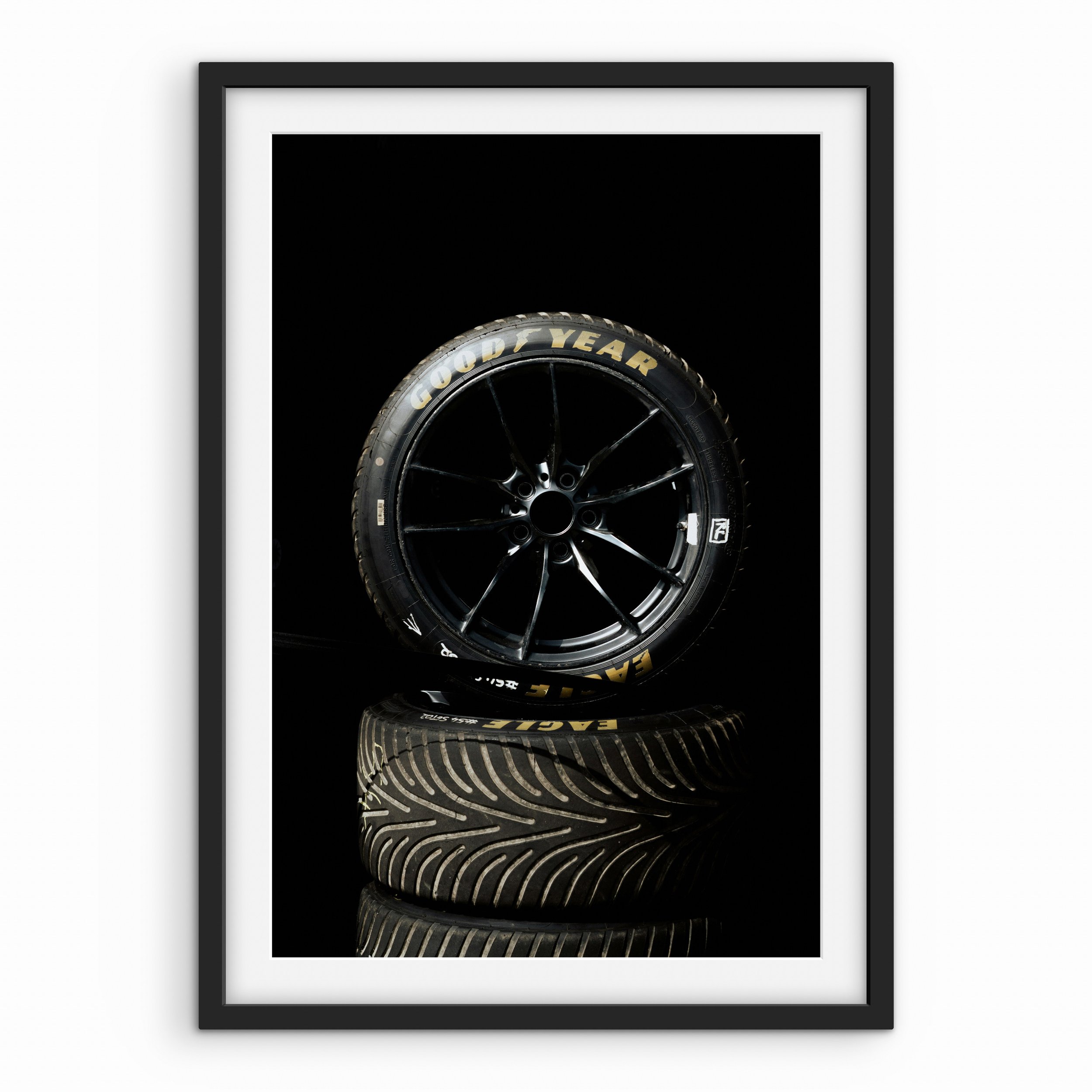 Goodyear Tire Stack Print