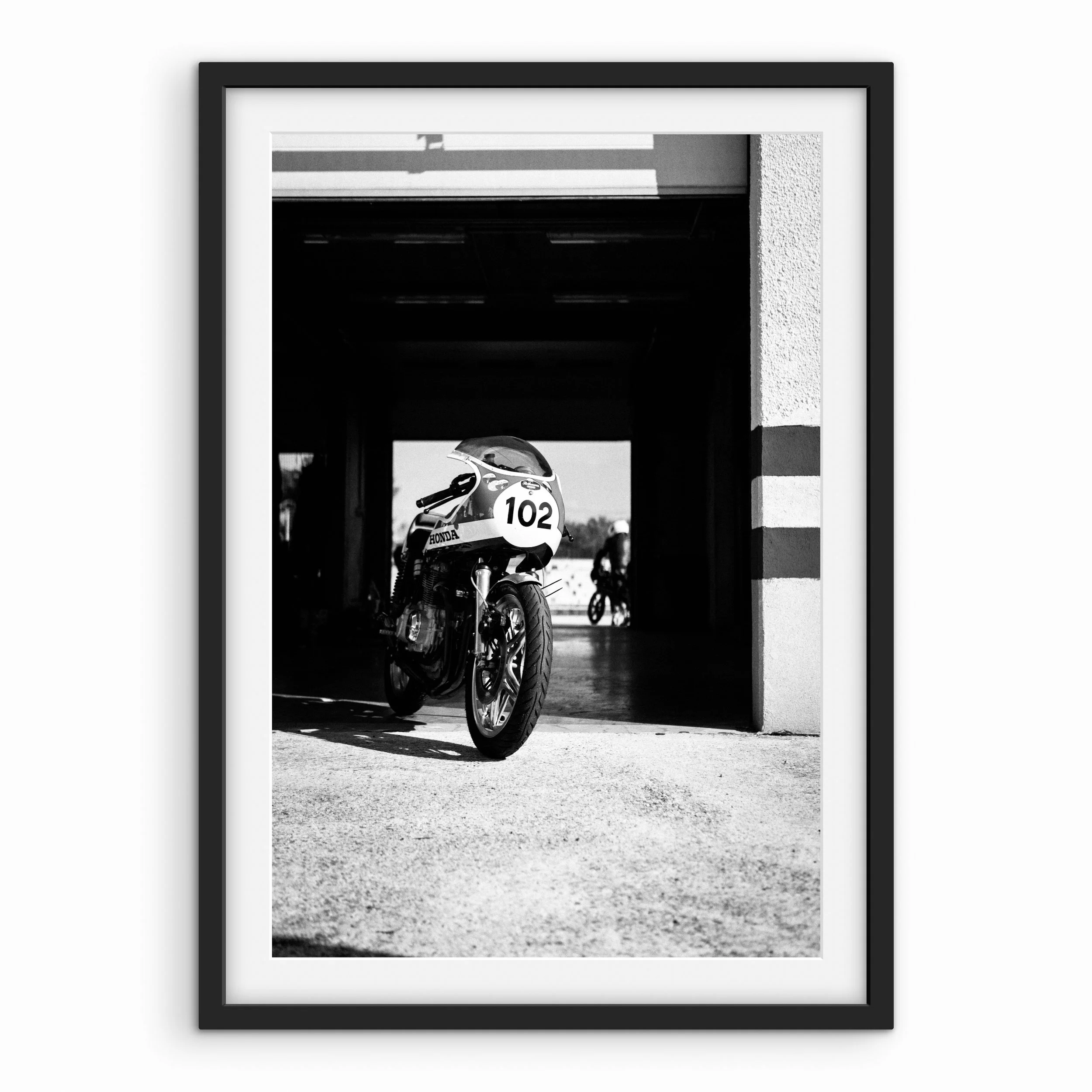 Speedbike Paddock Print