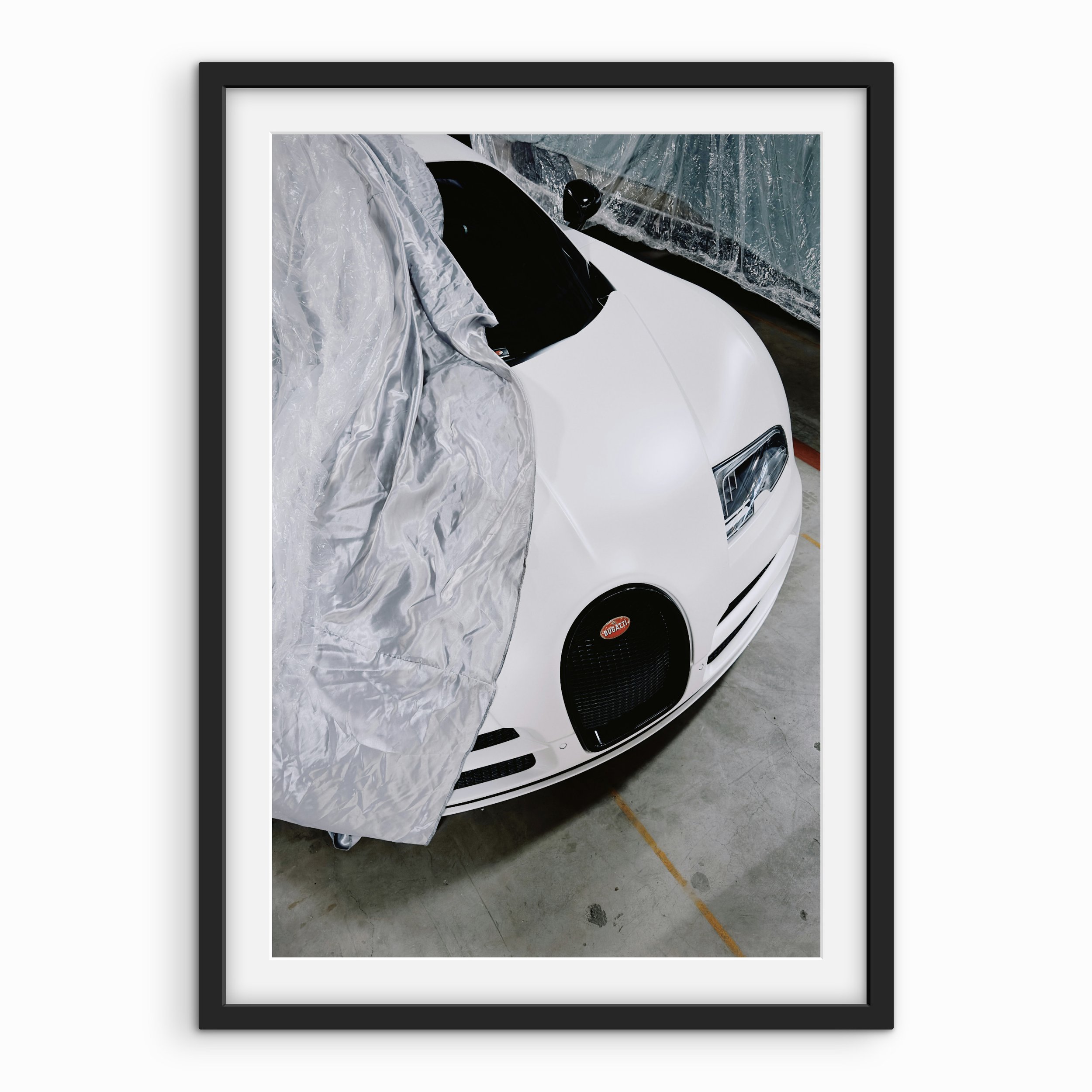Bugatti Veyron Uncover Print