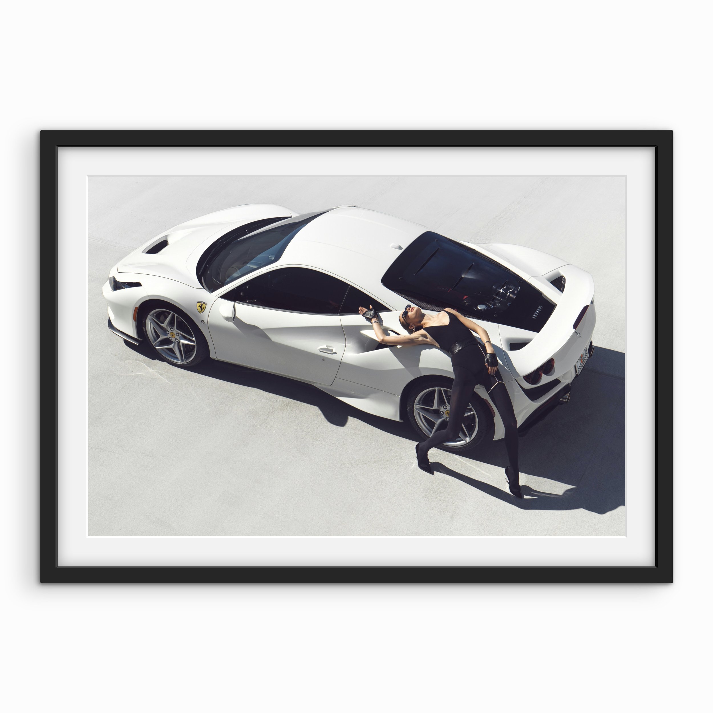 Ferrari Pose Print