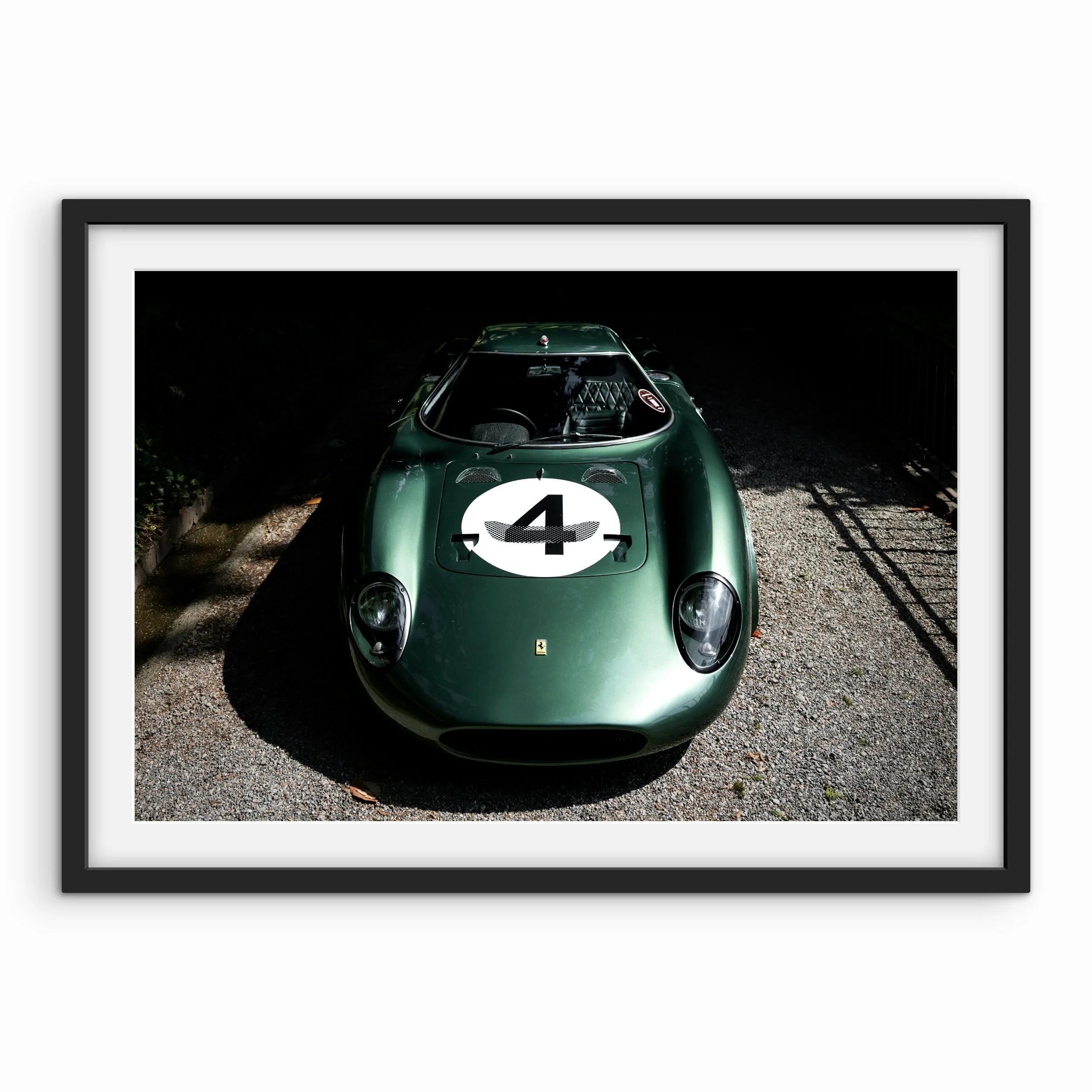 Vintage Ferrari Print