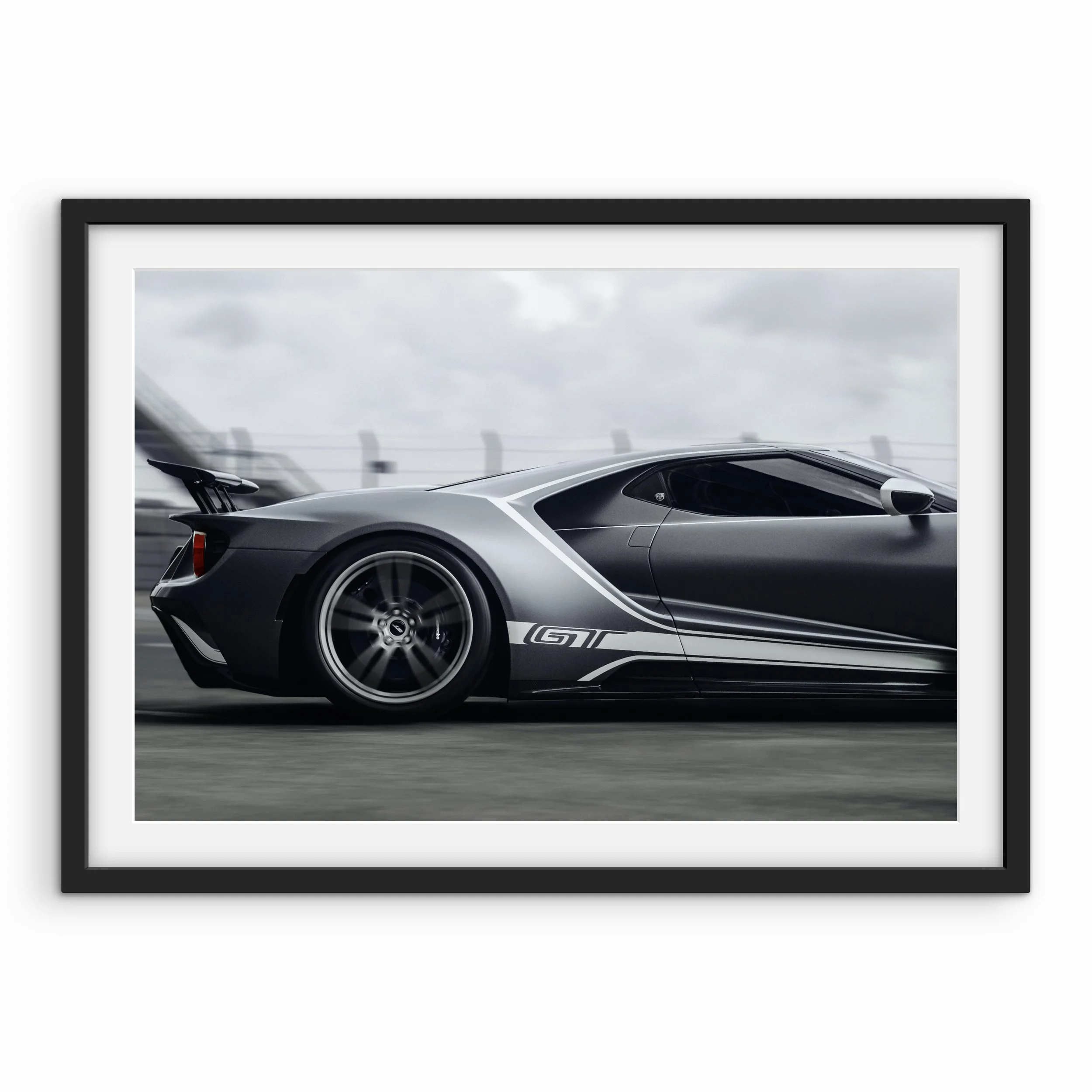 Ford GT Motion Print