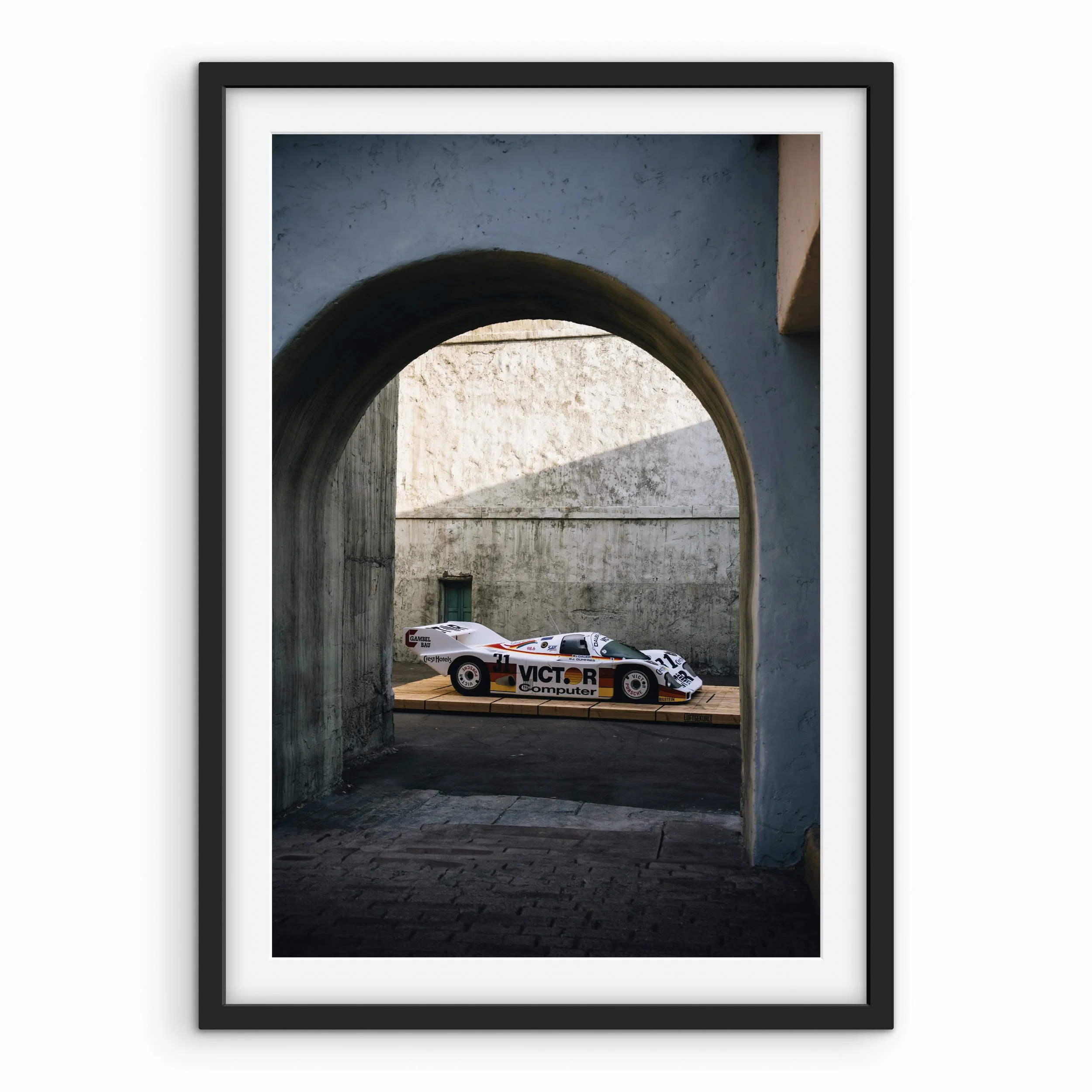Porsche 962 Racecar Print