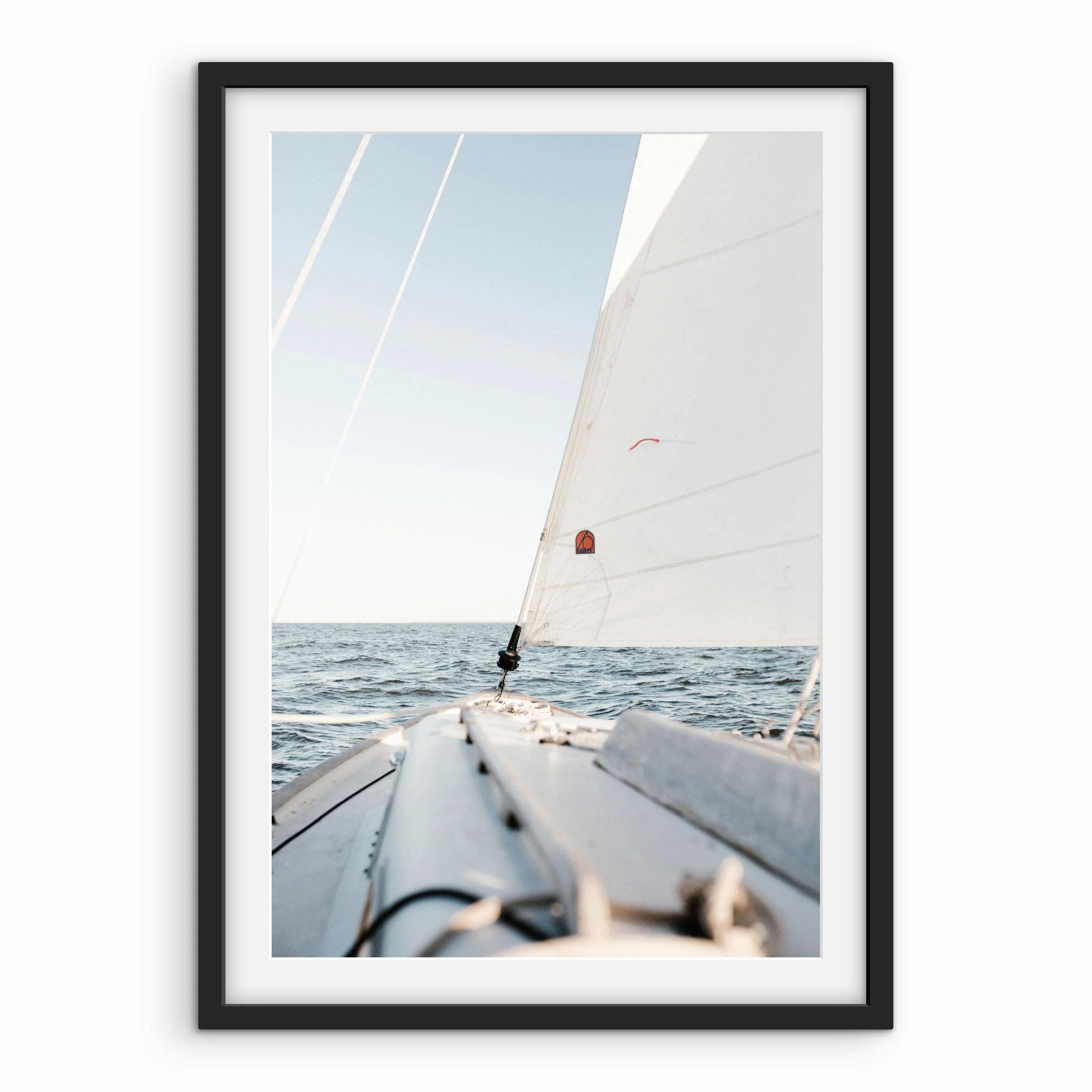 Open Ocean Sailing Print
