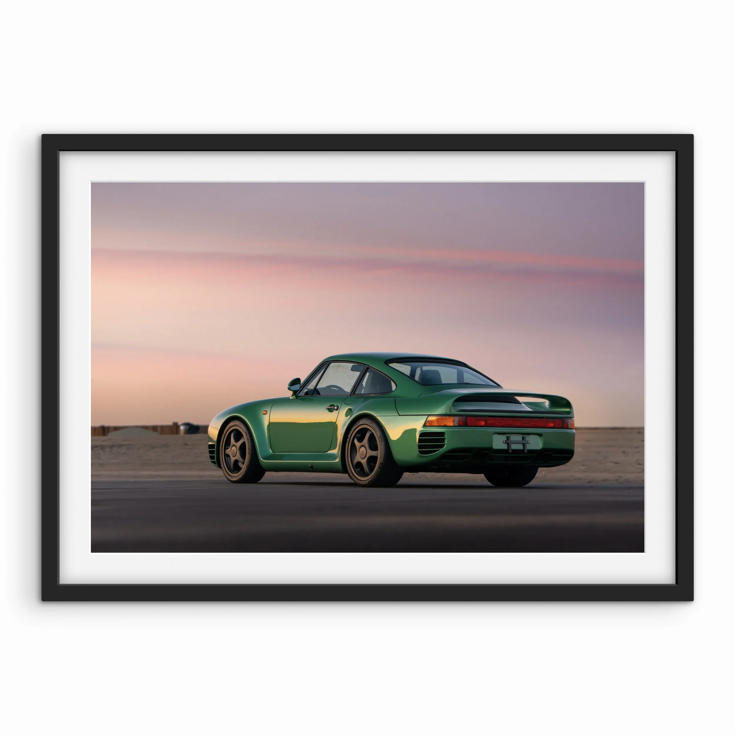 Porsche 959 Sunset Print