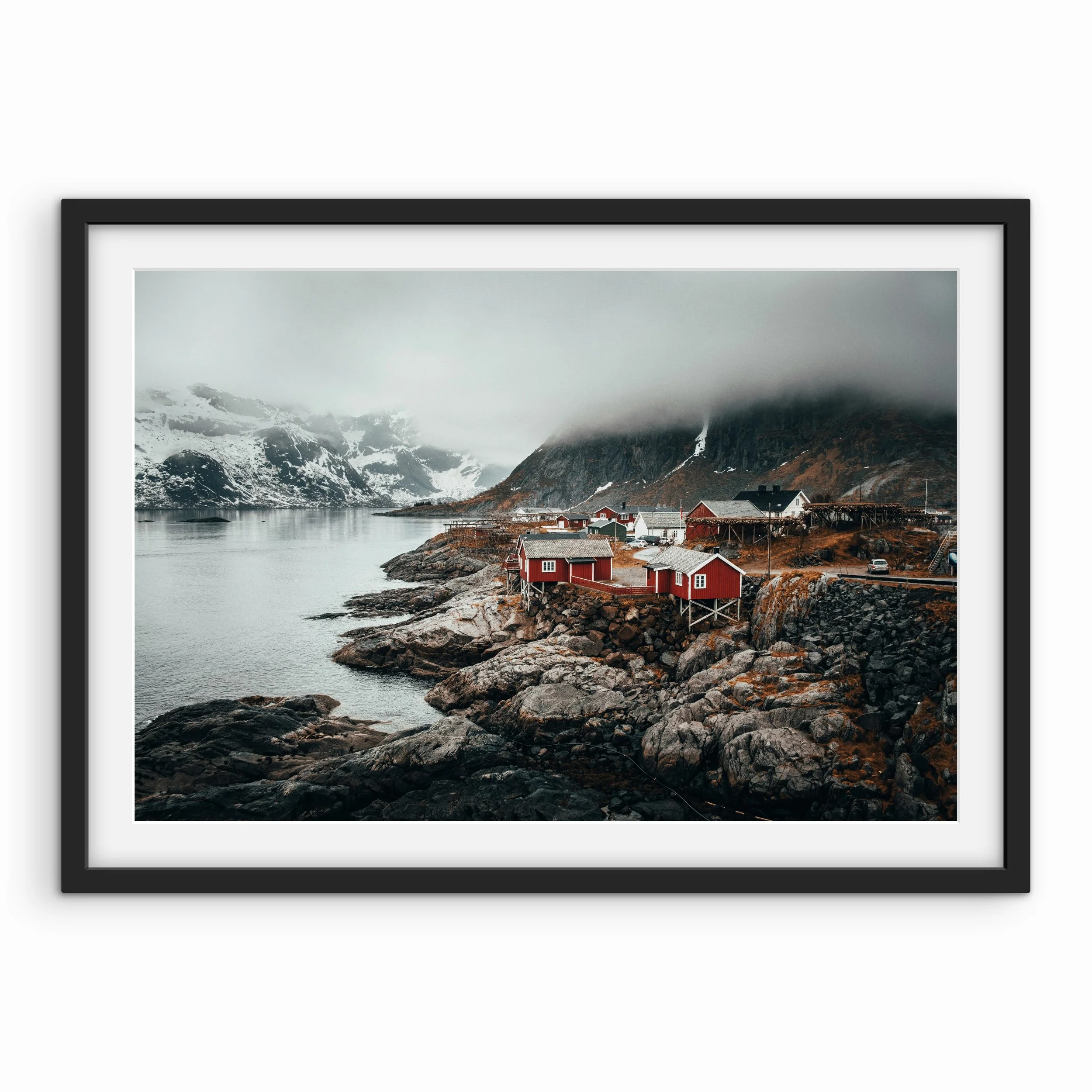 Fishing Village Print