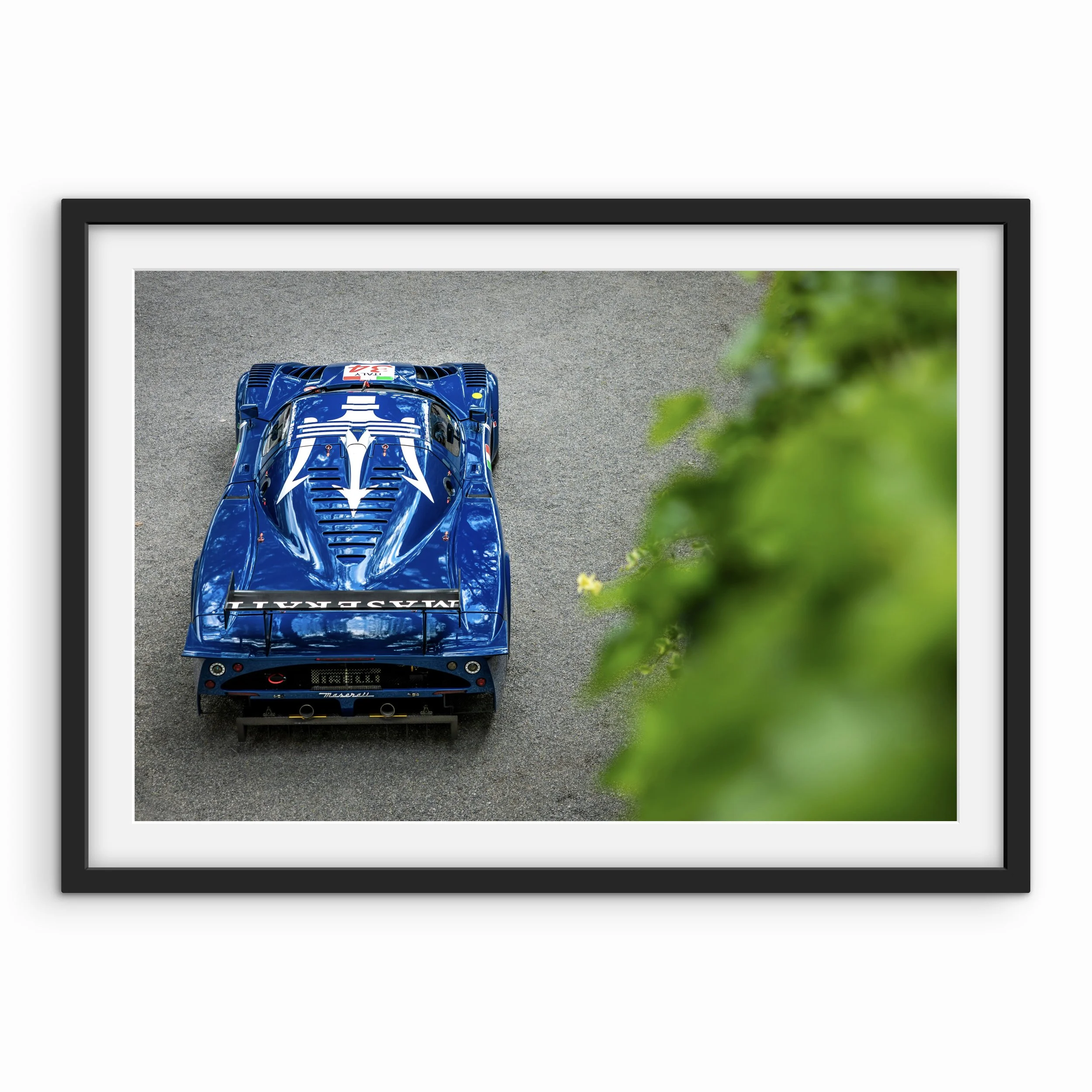 Vintage Maserati Print