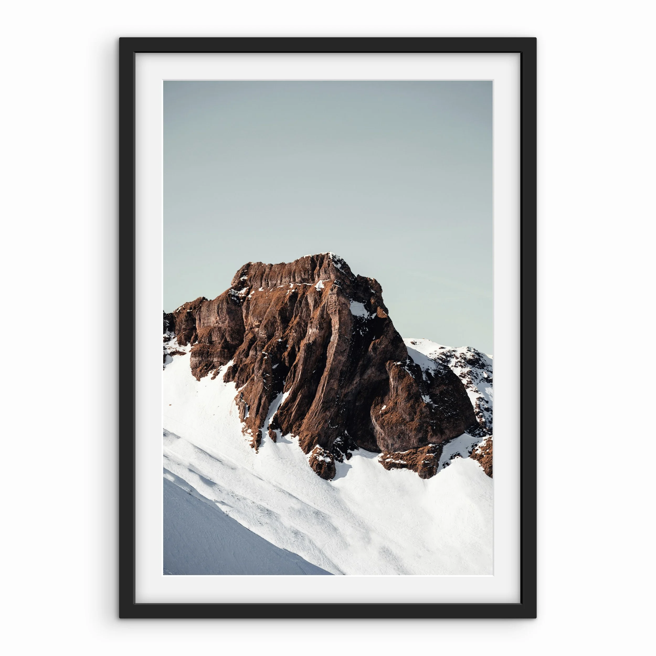 Snowy Mountain Print