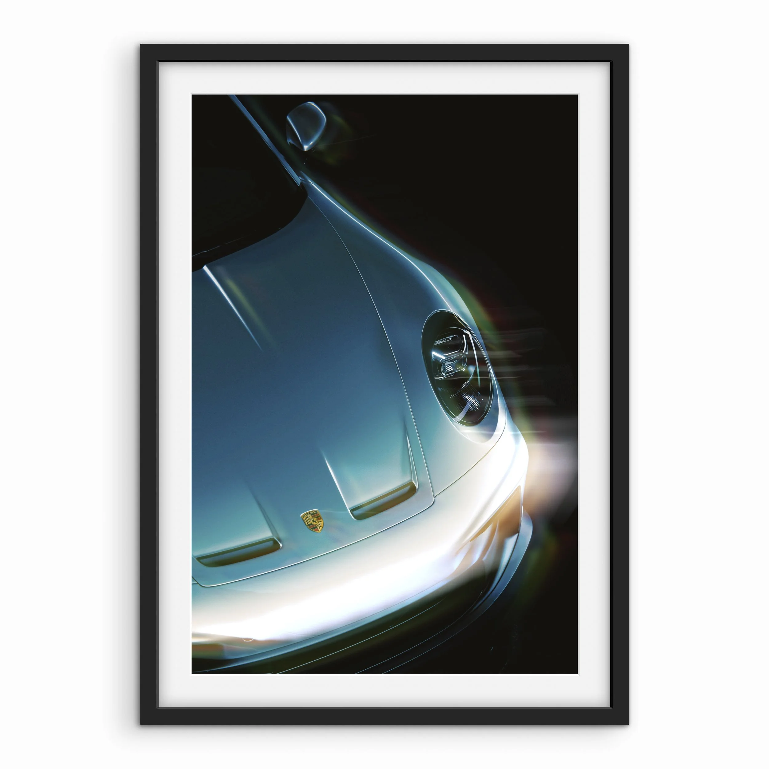 Porsche 911 Blur Print