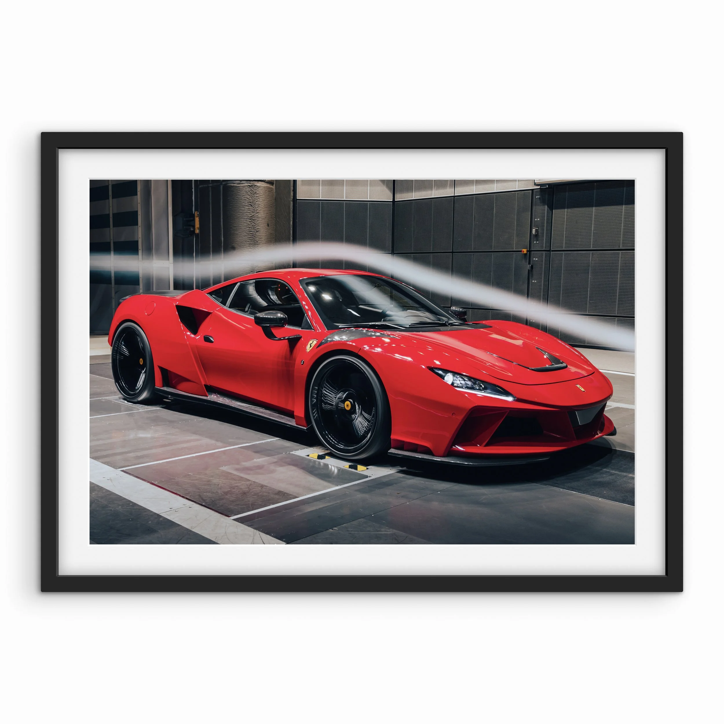 Ferrari Wind Tunnel Print