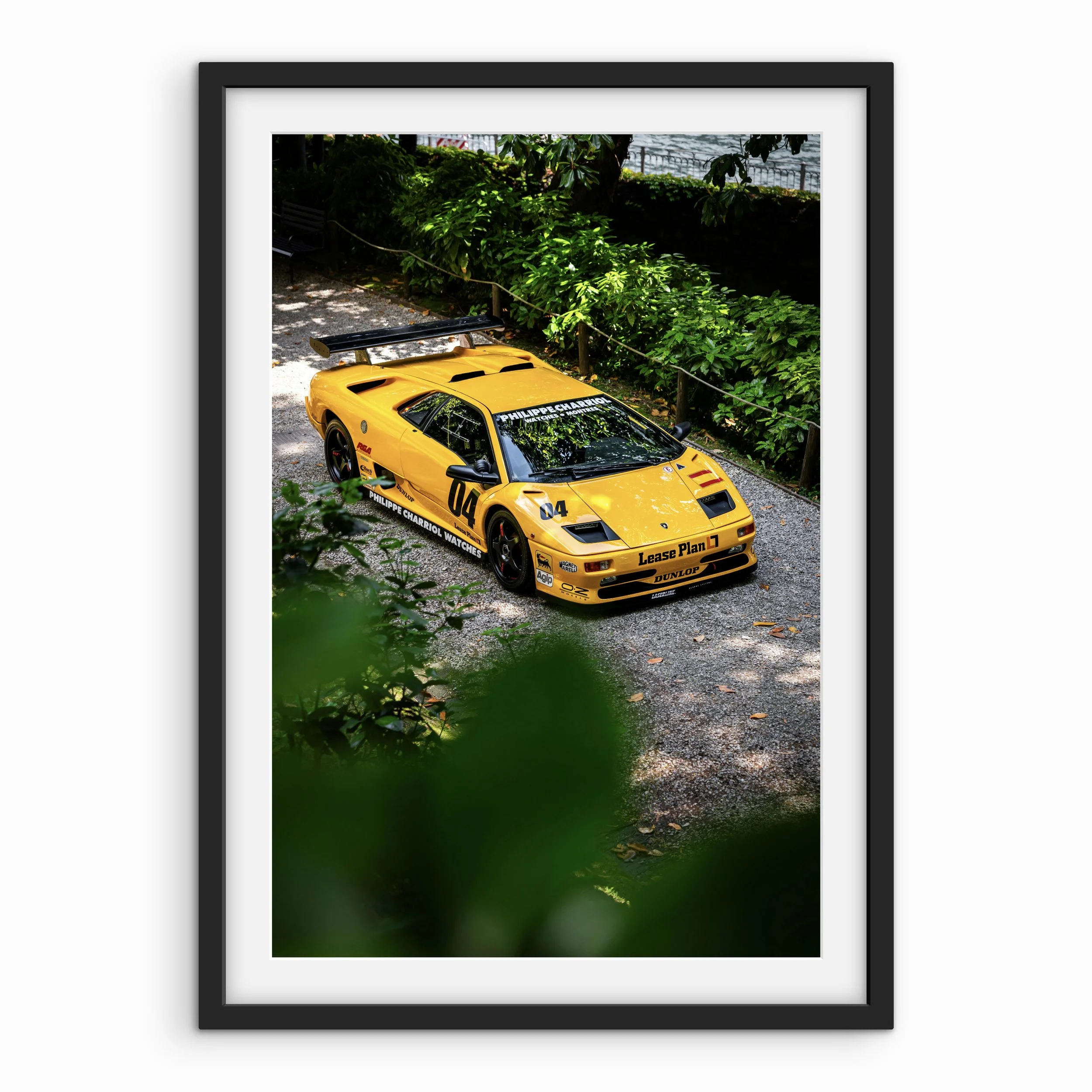 Lamborghini Forest Print