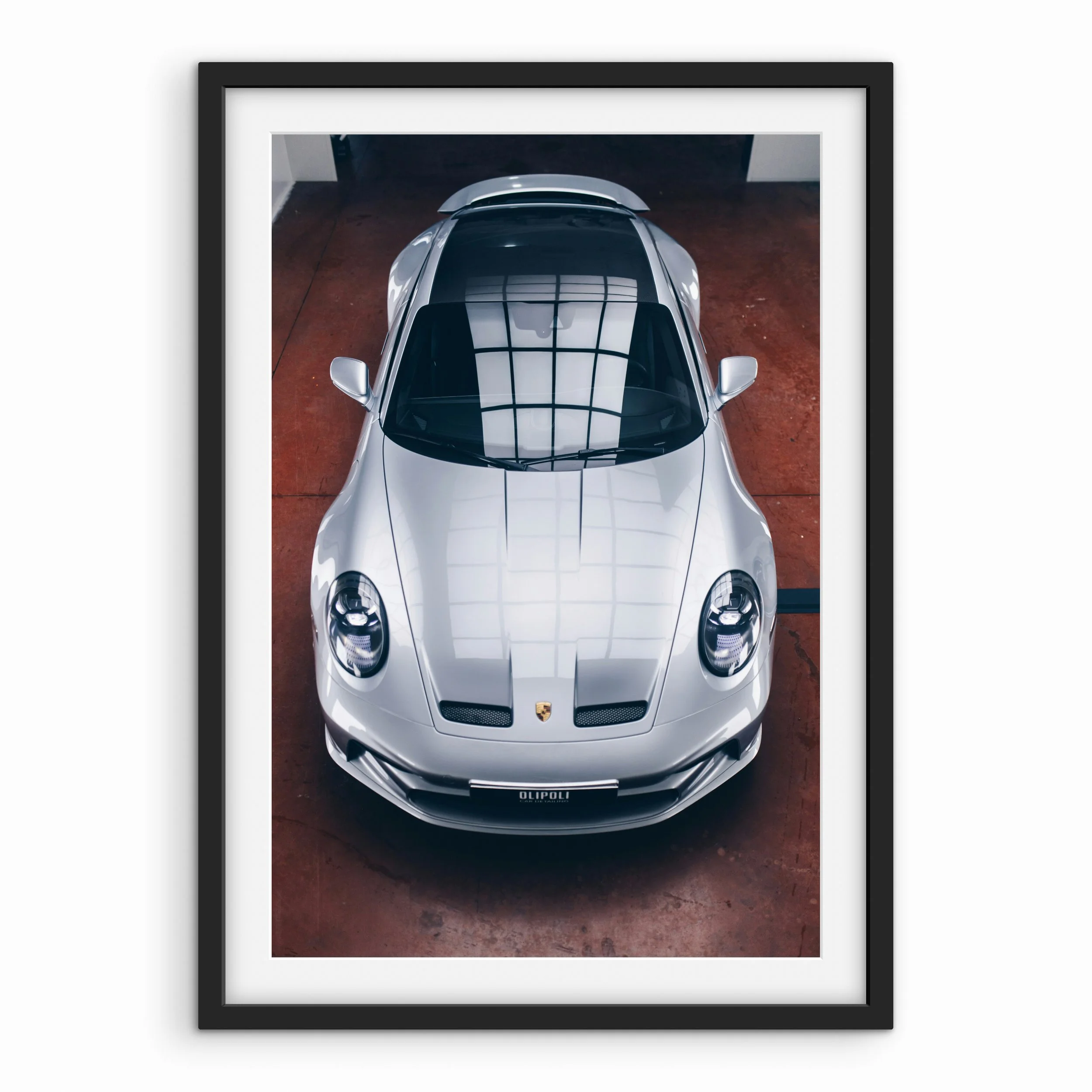 Porsche 911 Garage Print