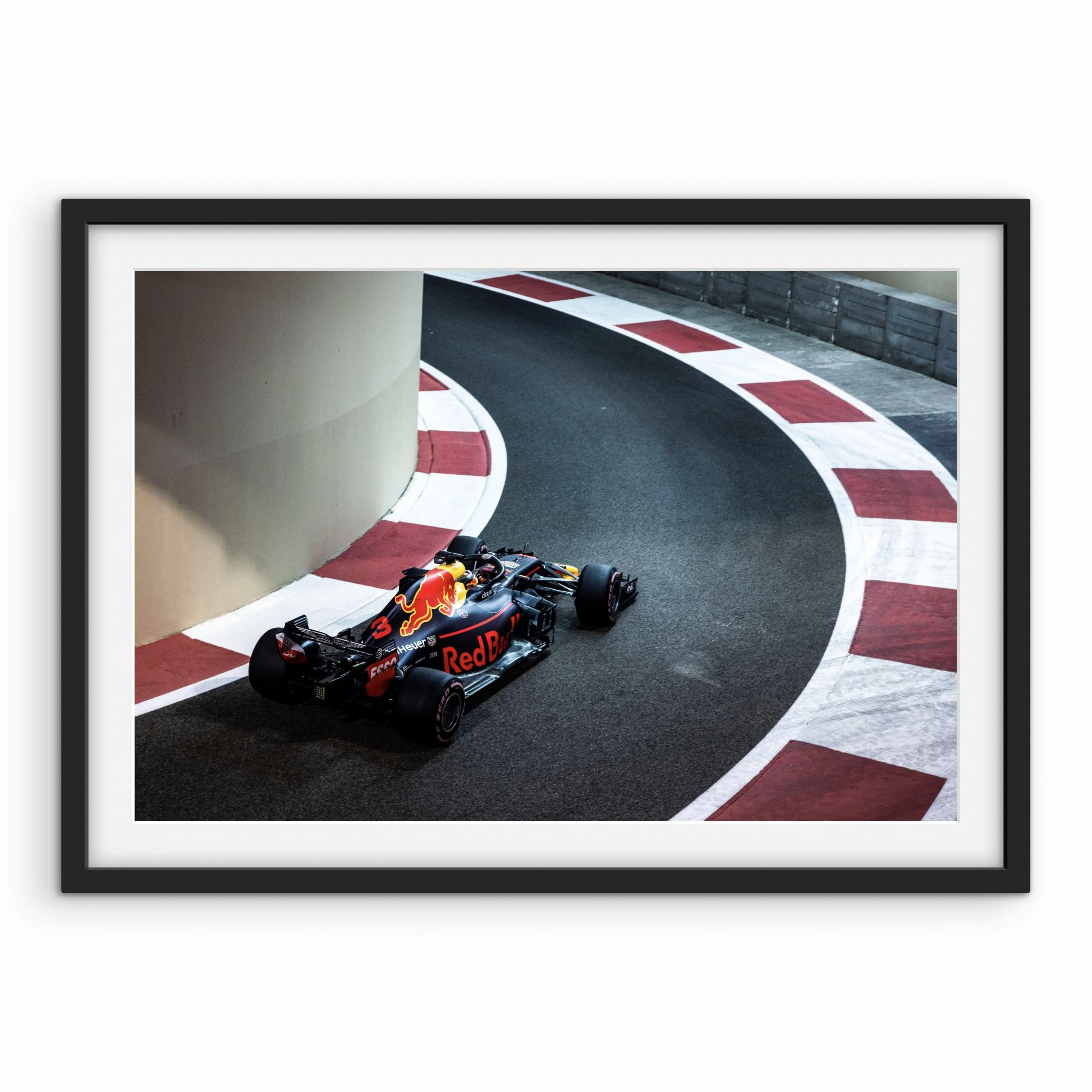 Red Bull City Circuit F1 Print