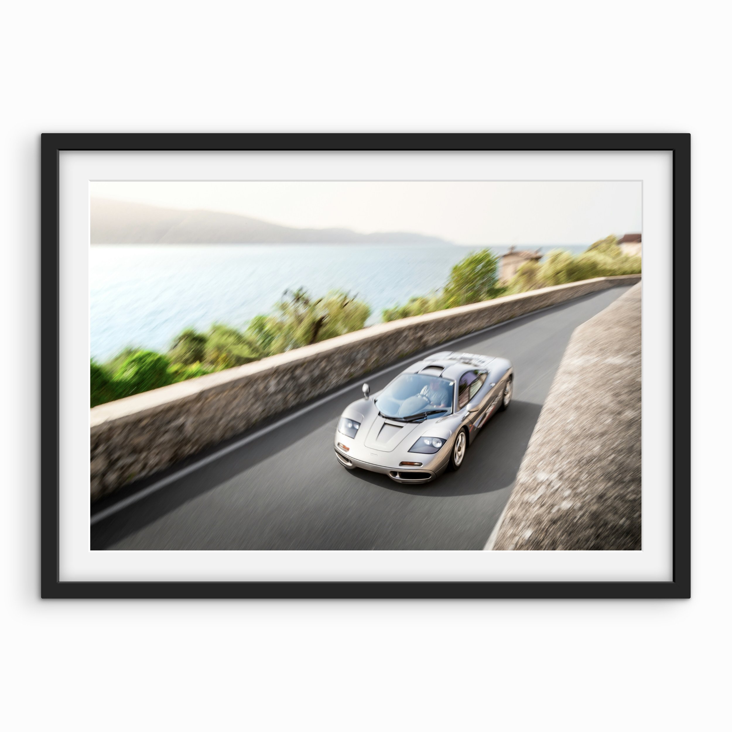 McLaren F1 Coastline Print