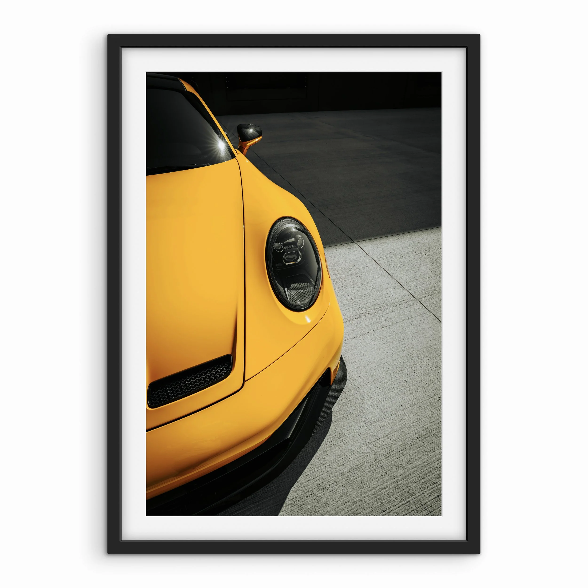Porsche 911 Headlight Print
