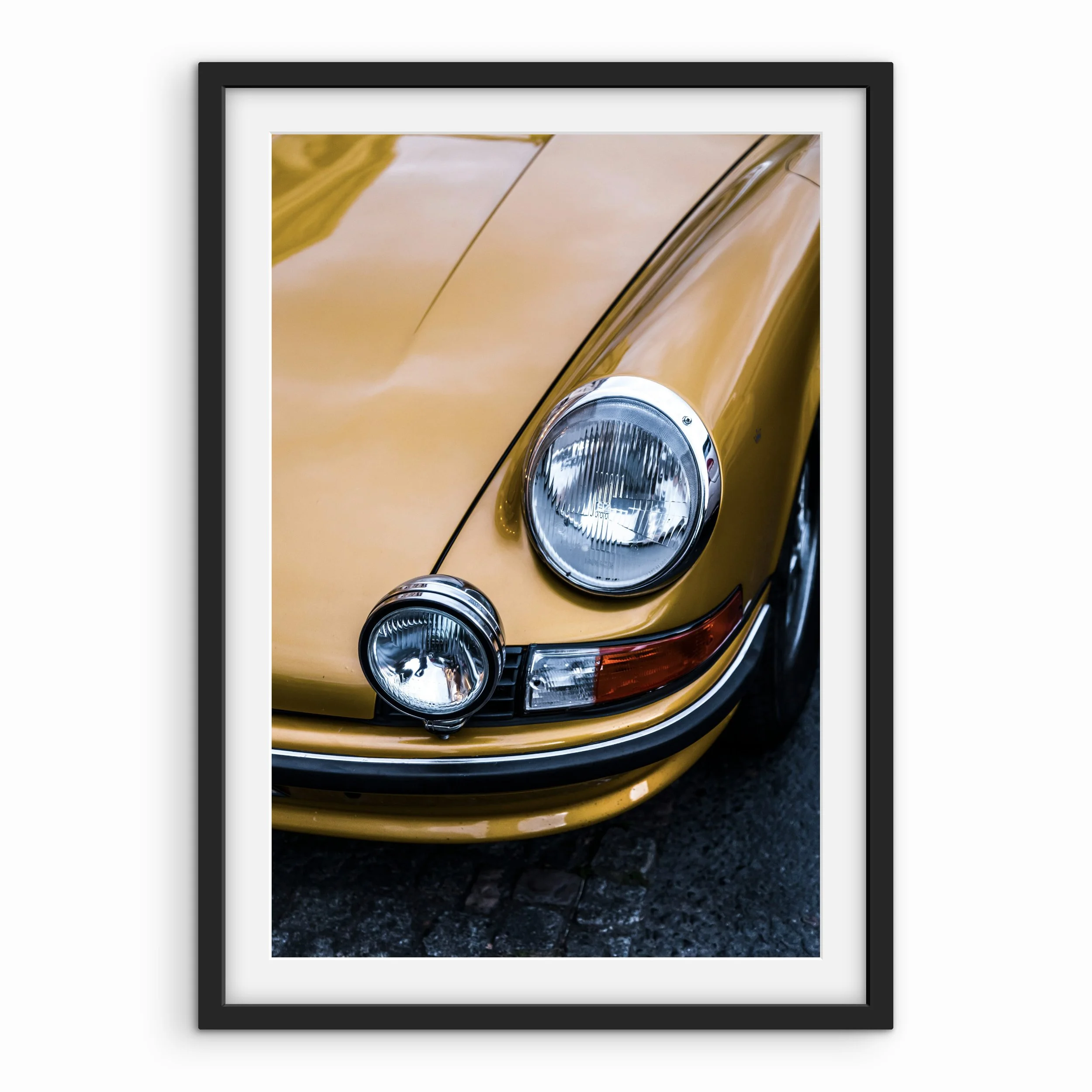 Porsche Headlight Print