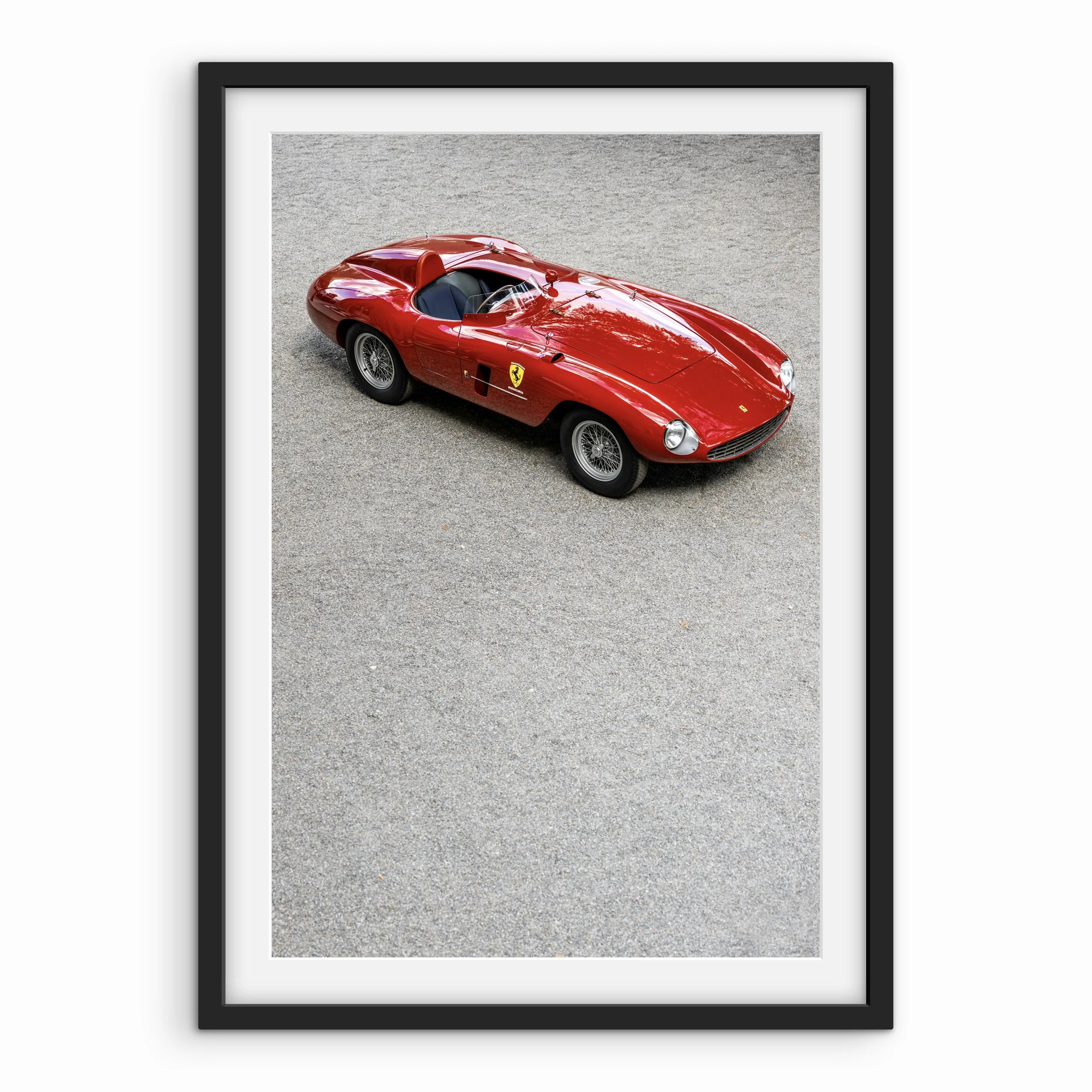 Vintage Ferrari Print
