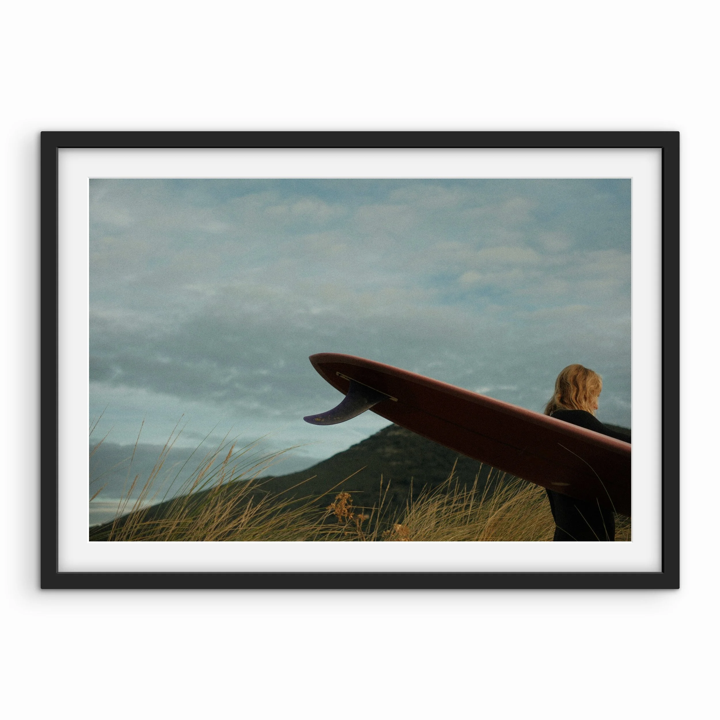 Mountainside Surf Print