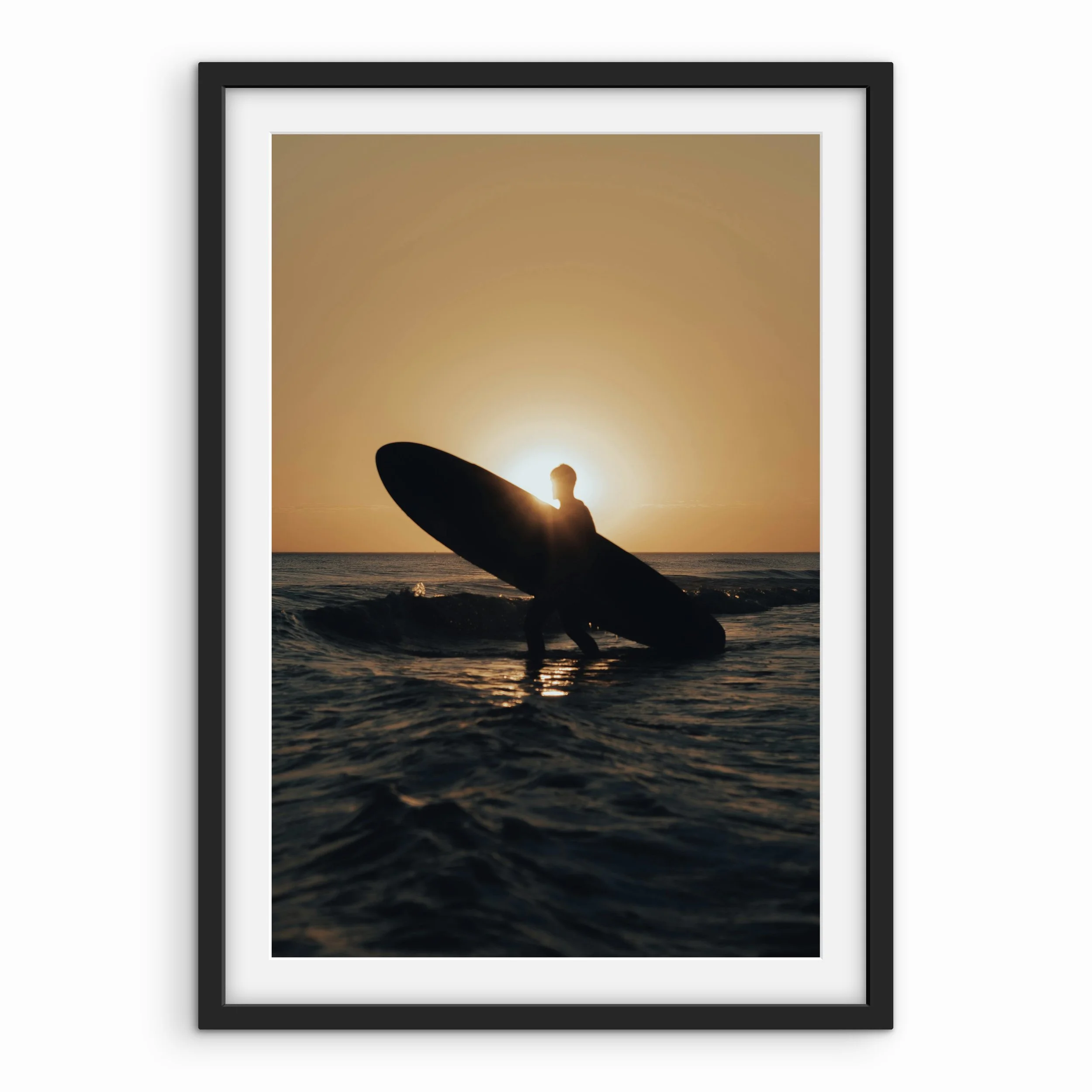 Sunset Surf Print