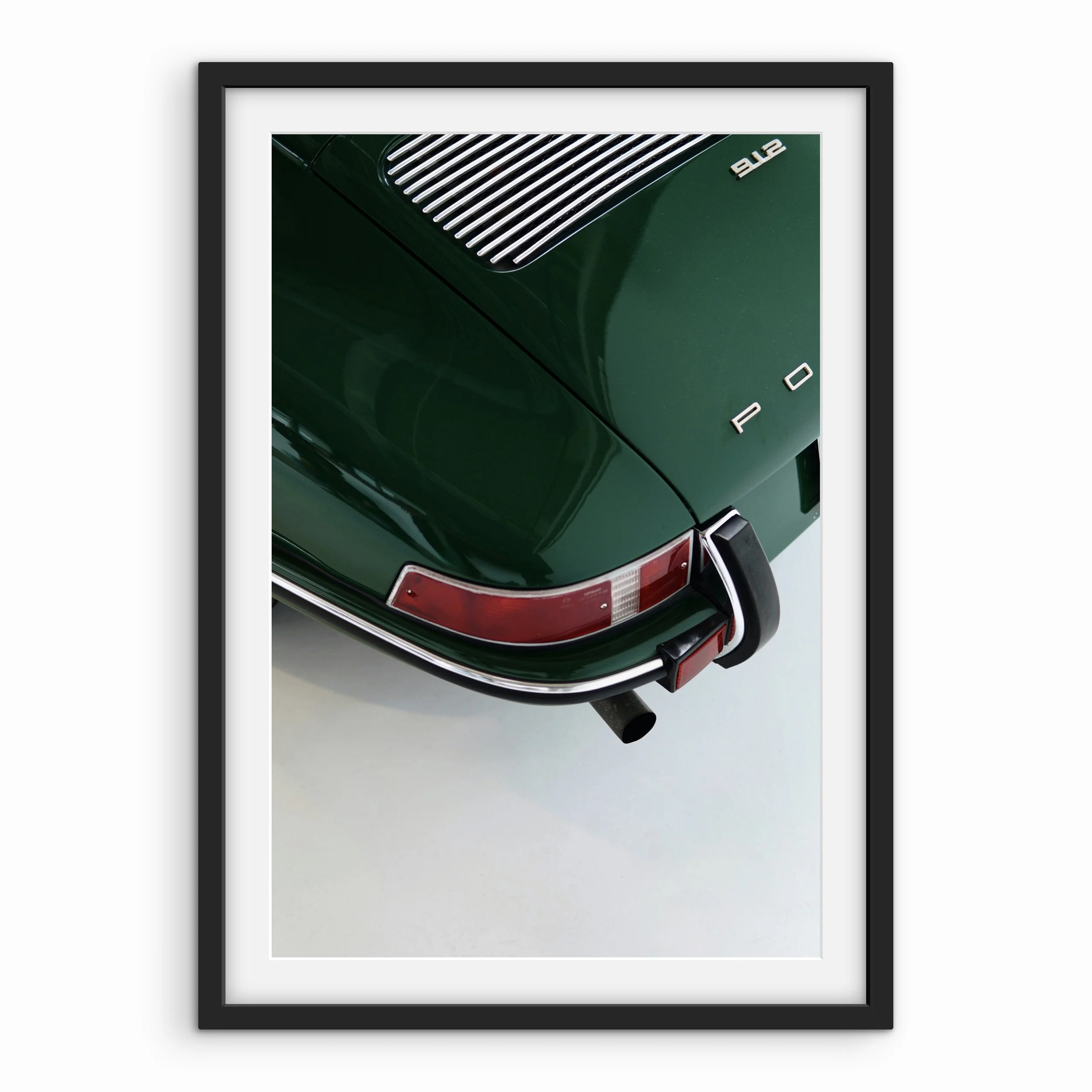 Porsche Rear Studio Print