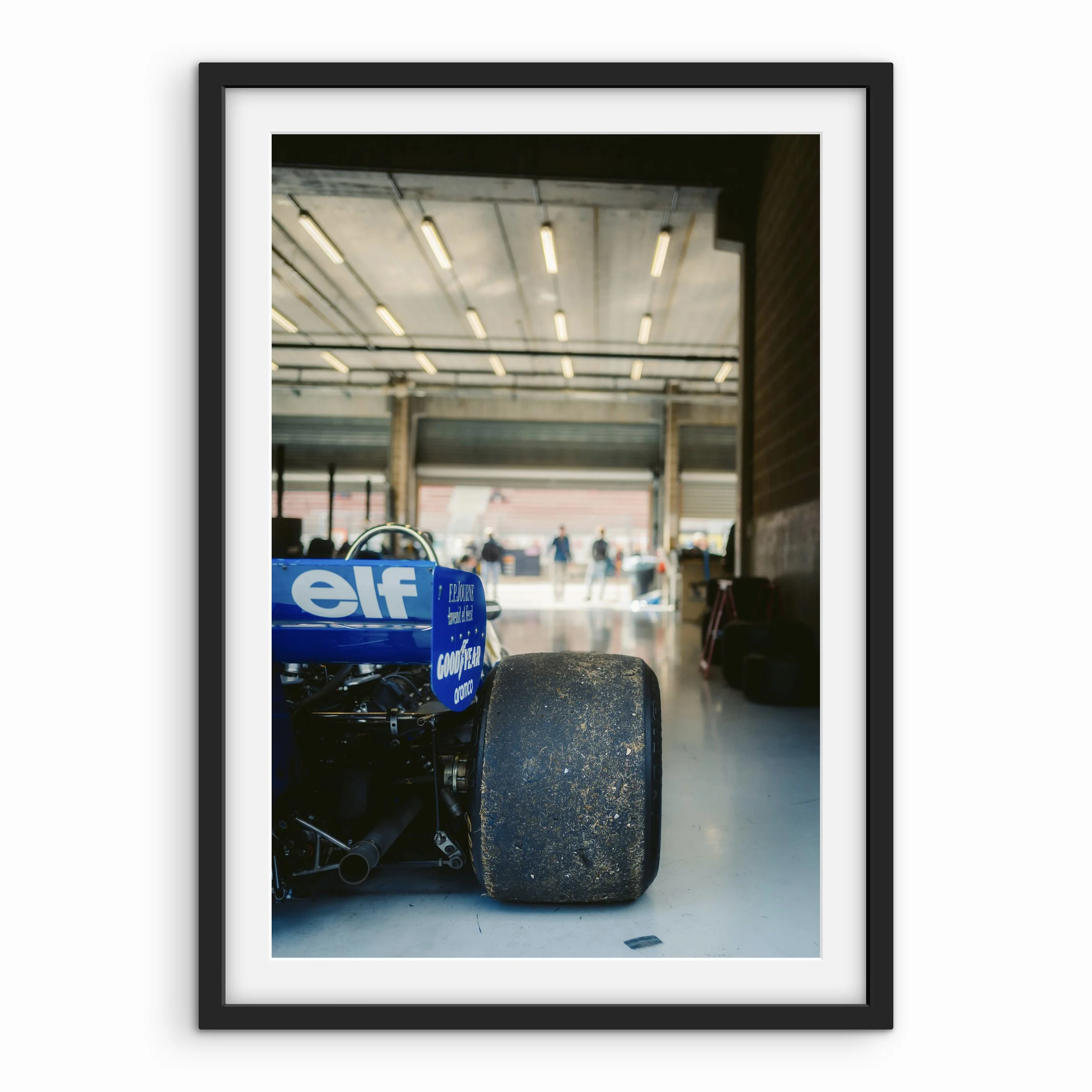 Formula 1 Dirty Tire Print