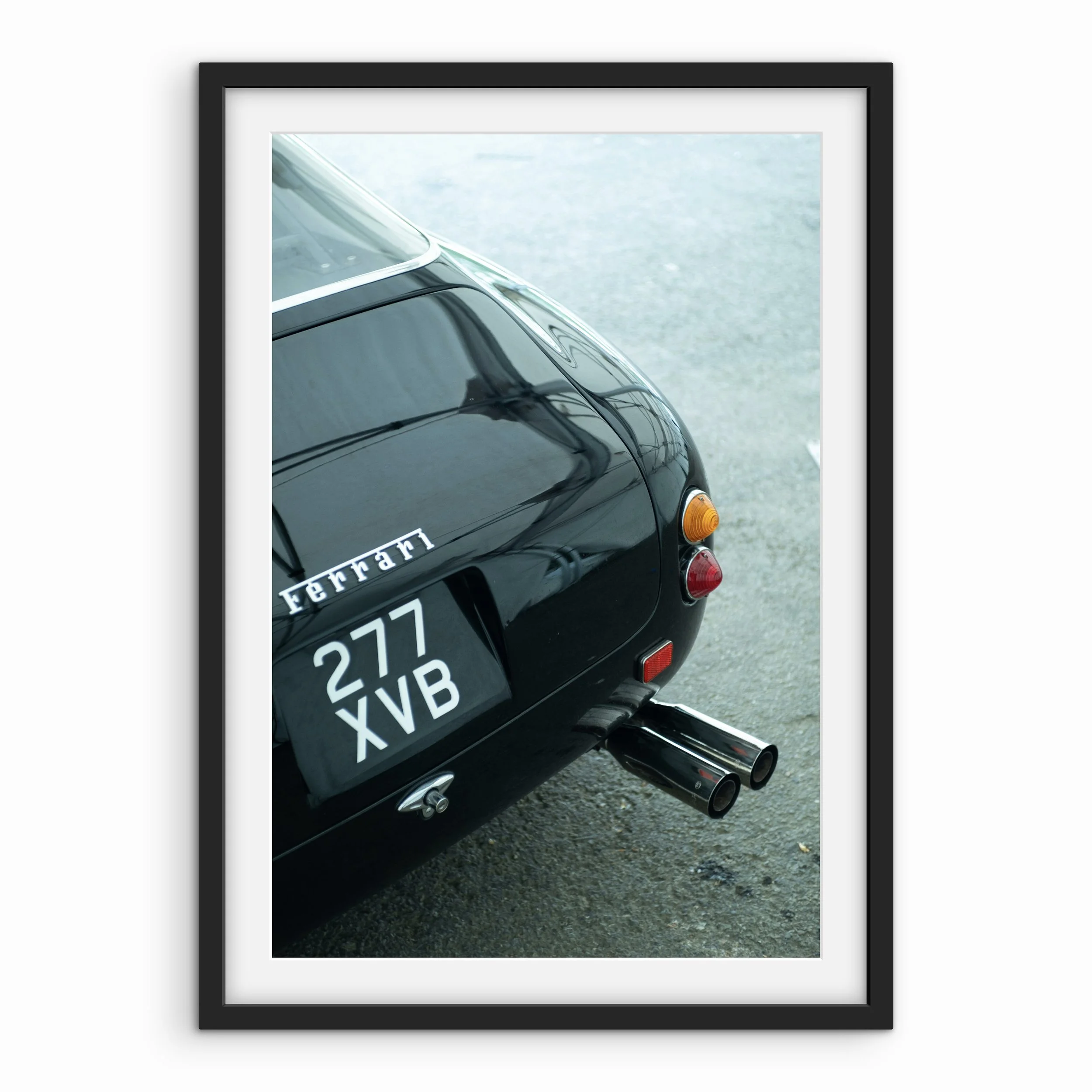 Ferrari Rear End Print