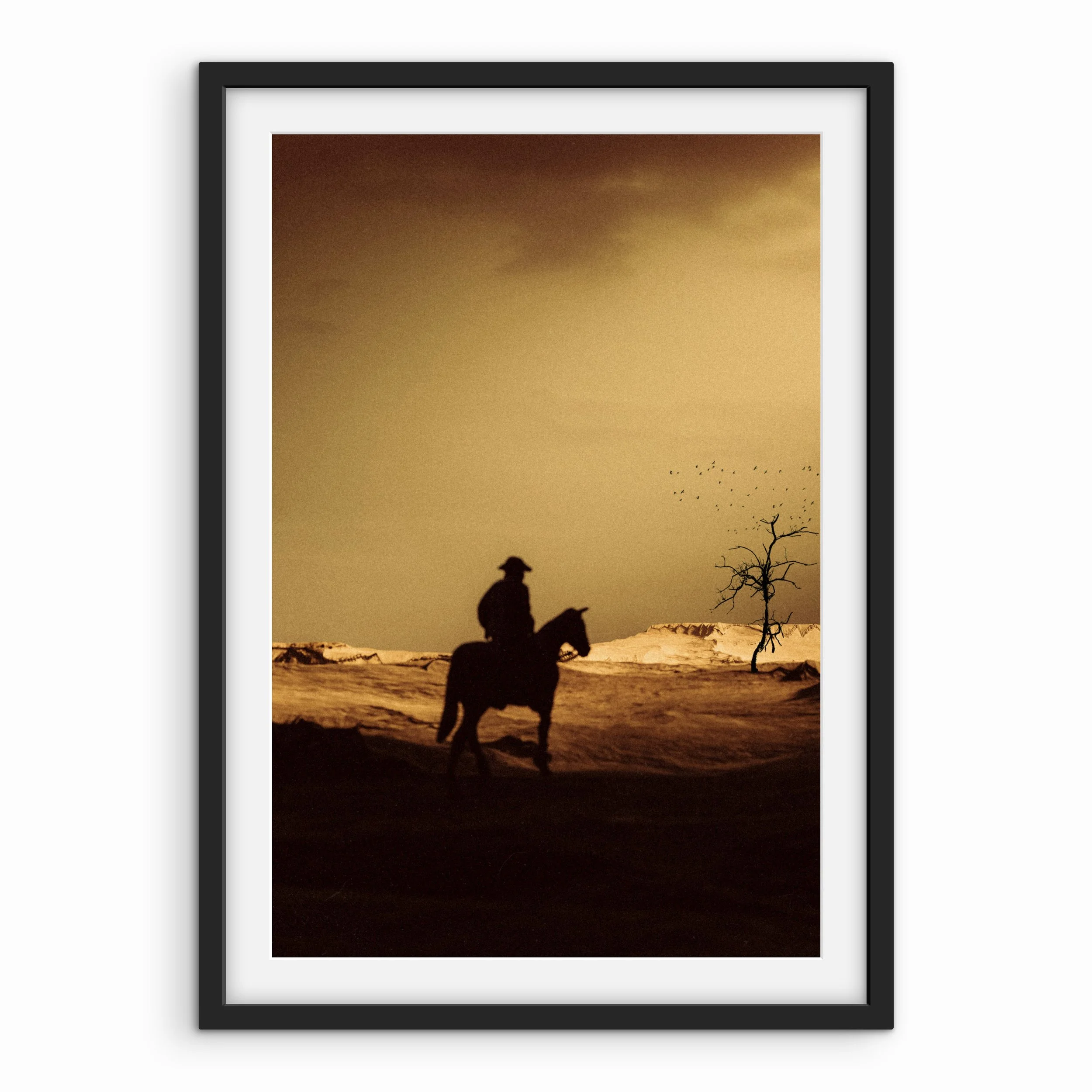 Dusk Cowboy Print