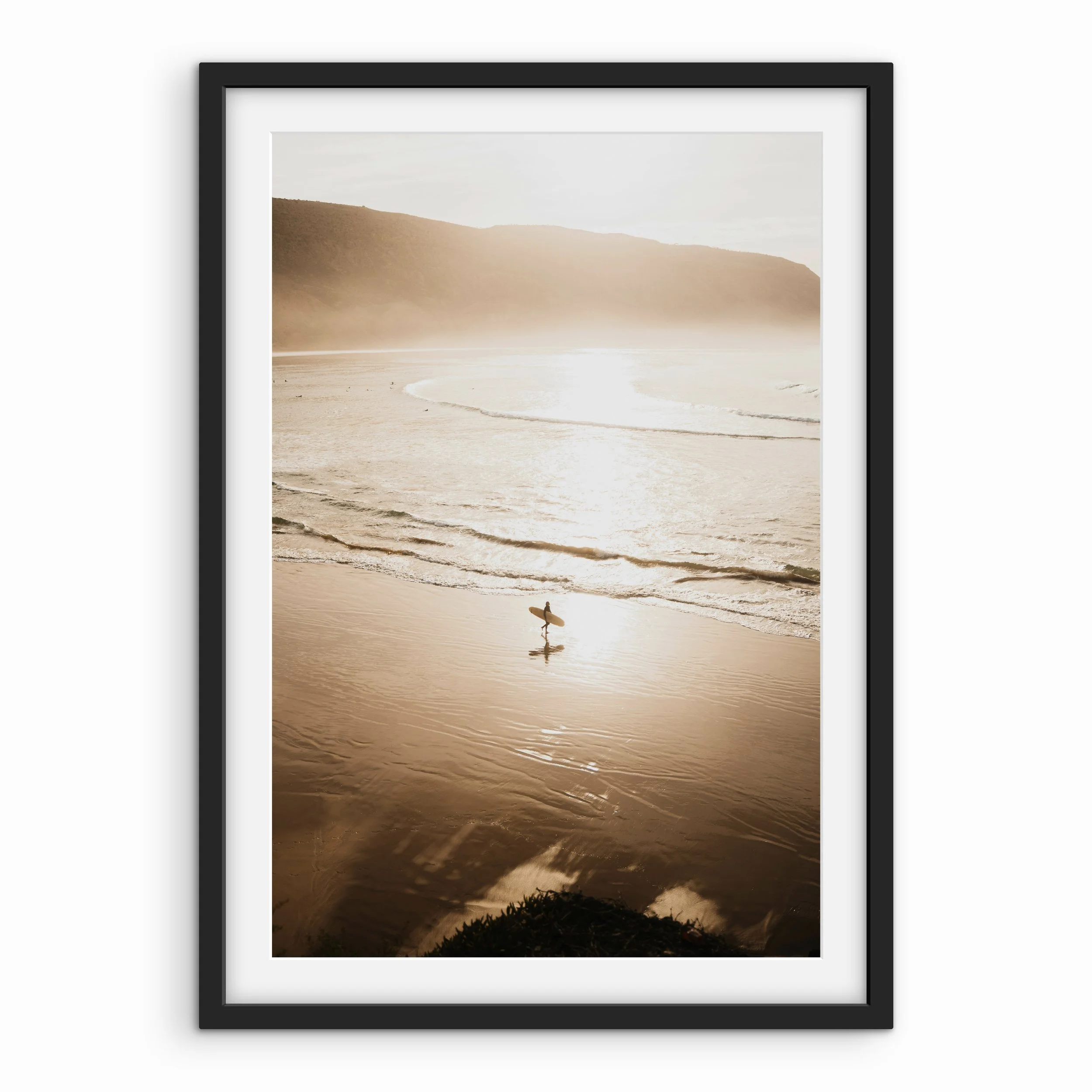 Golden Hour Surf Print