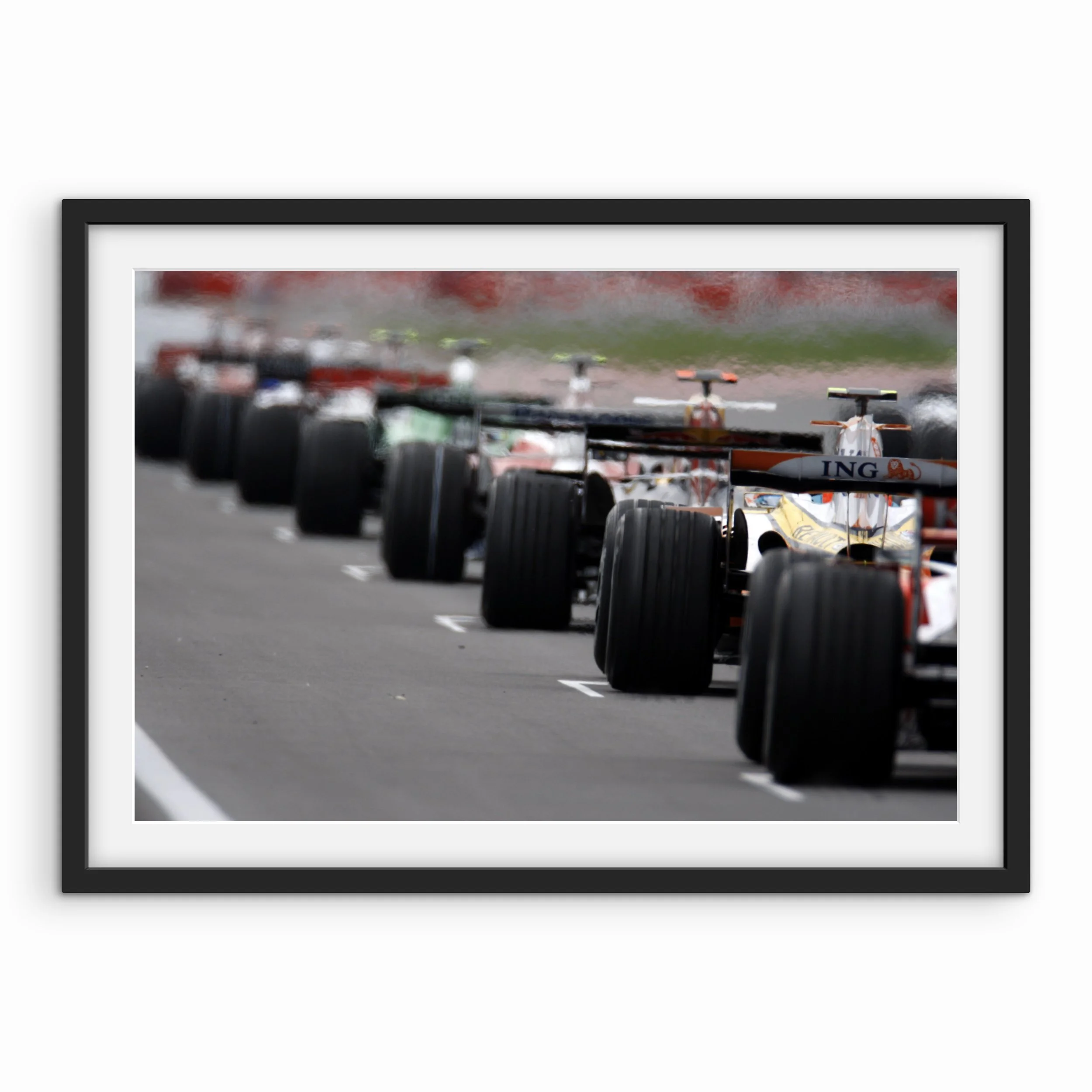 Formula 1 Row Print