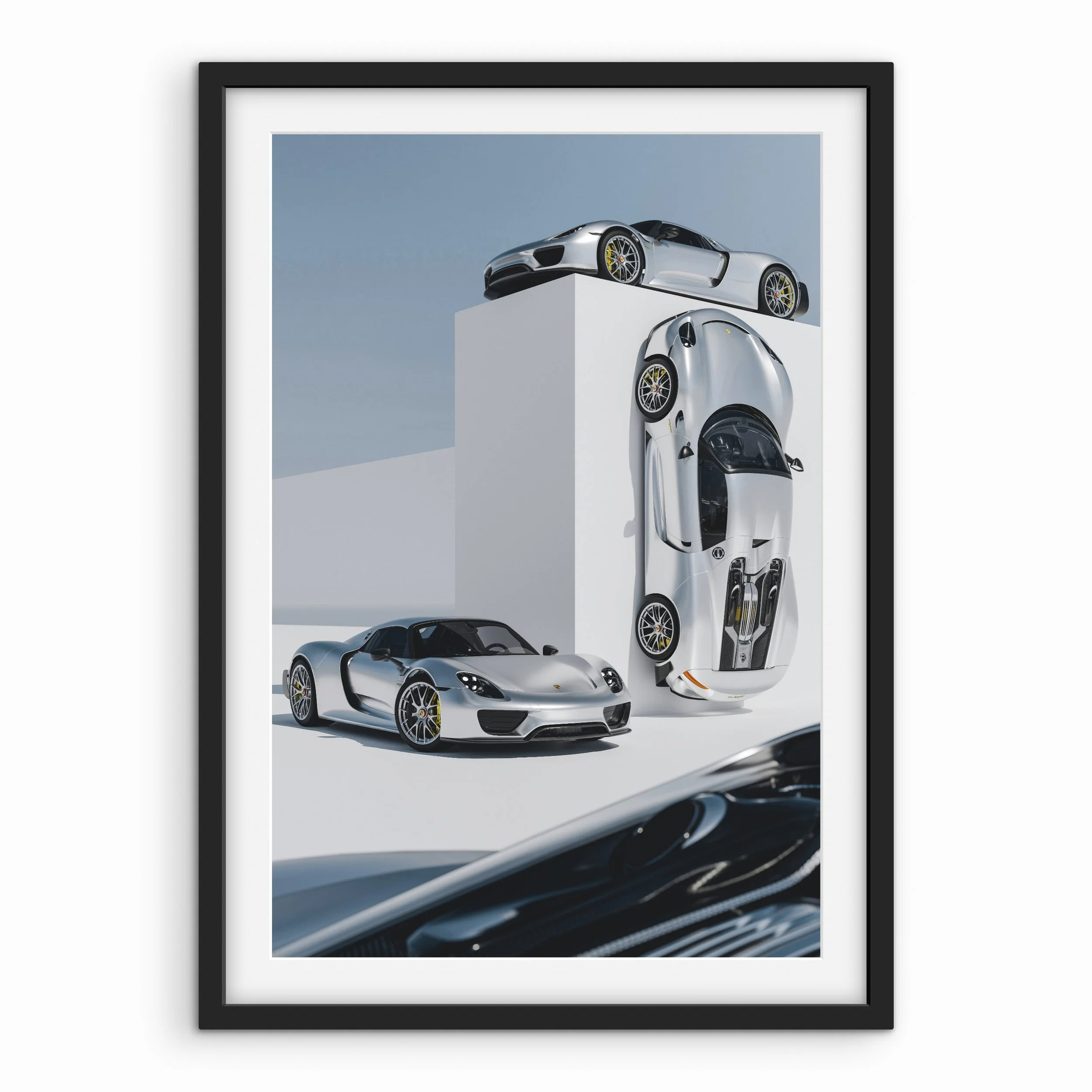 Porsche 918 Advertisement Print