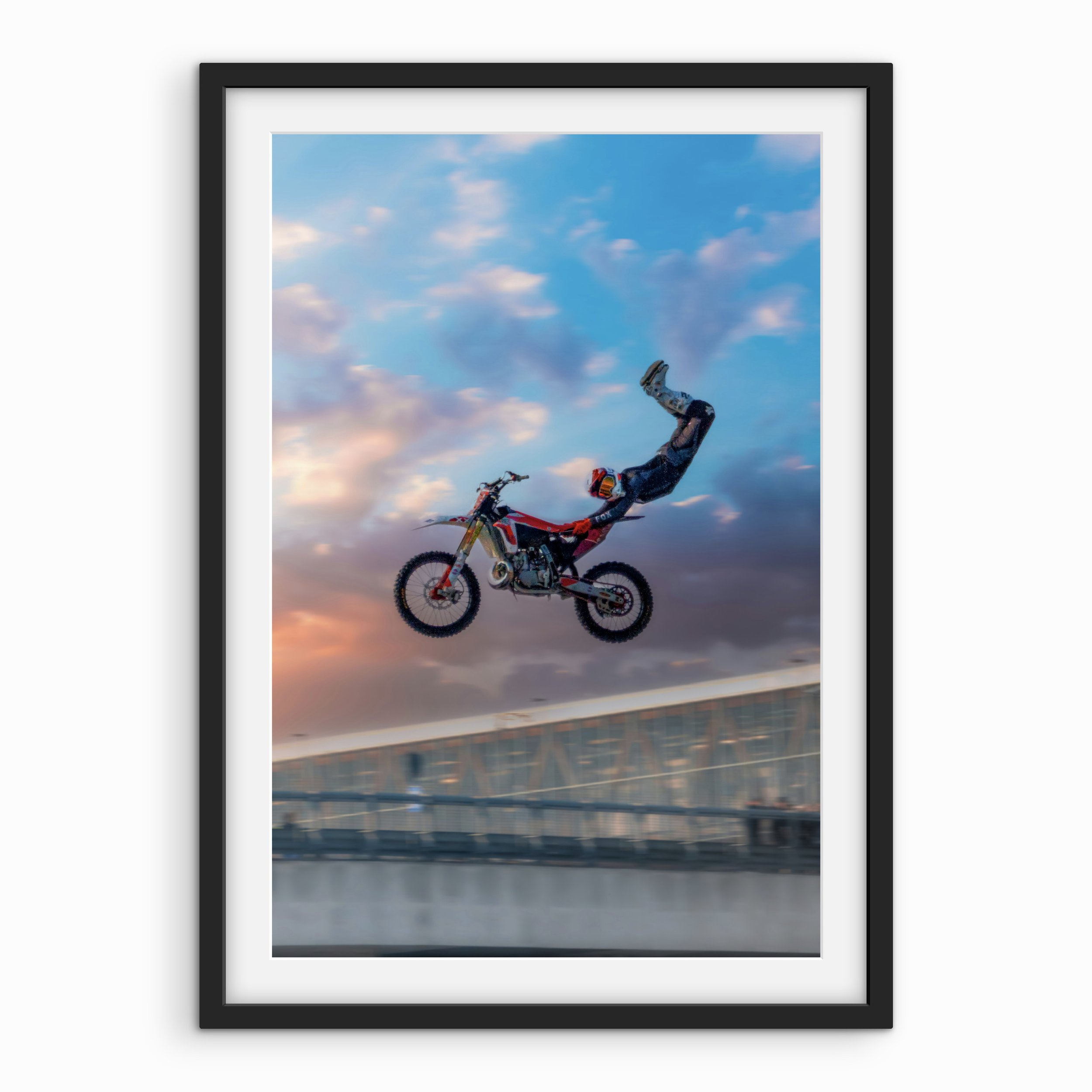 Air Hunting BMX Print