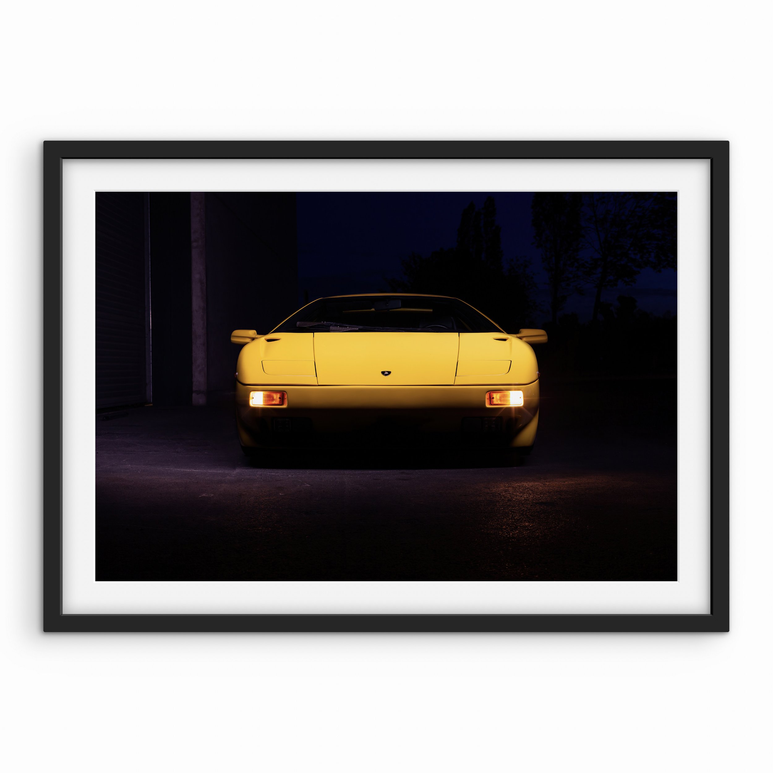 Lamborghini Diablo Shadows Print