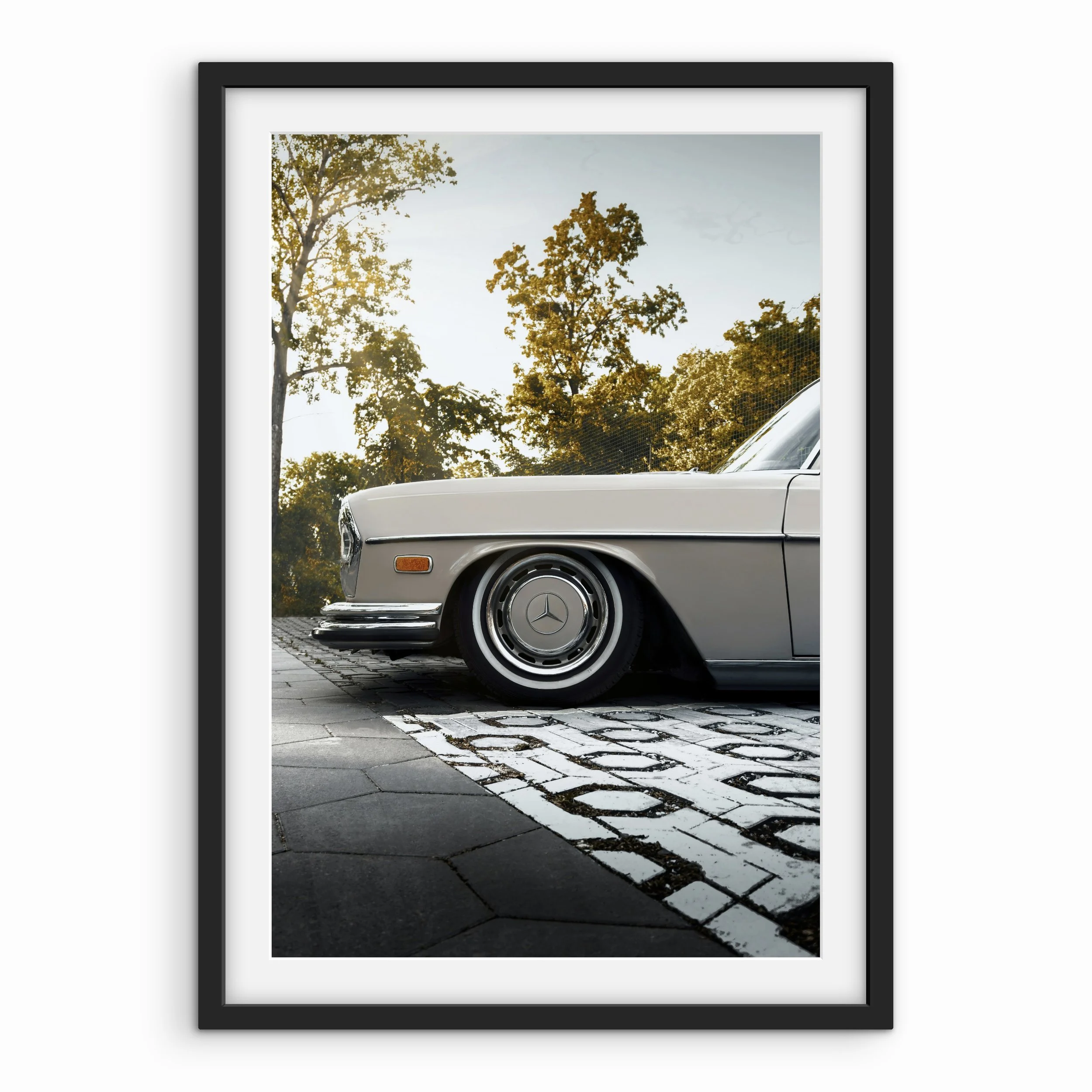 Mercedes Rim Print