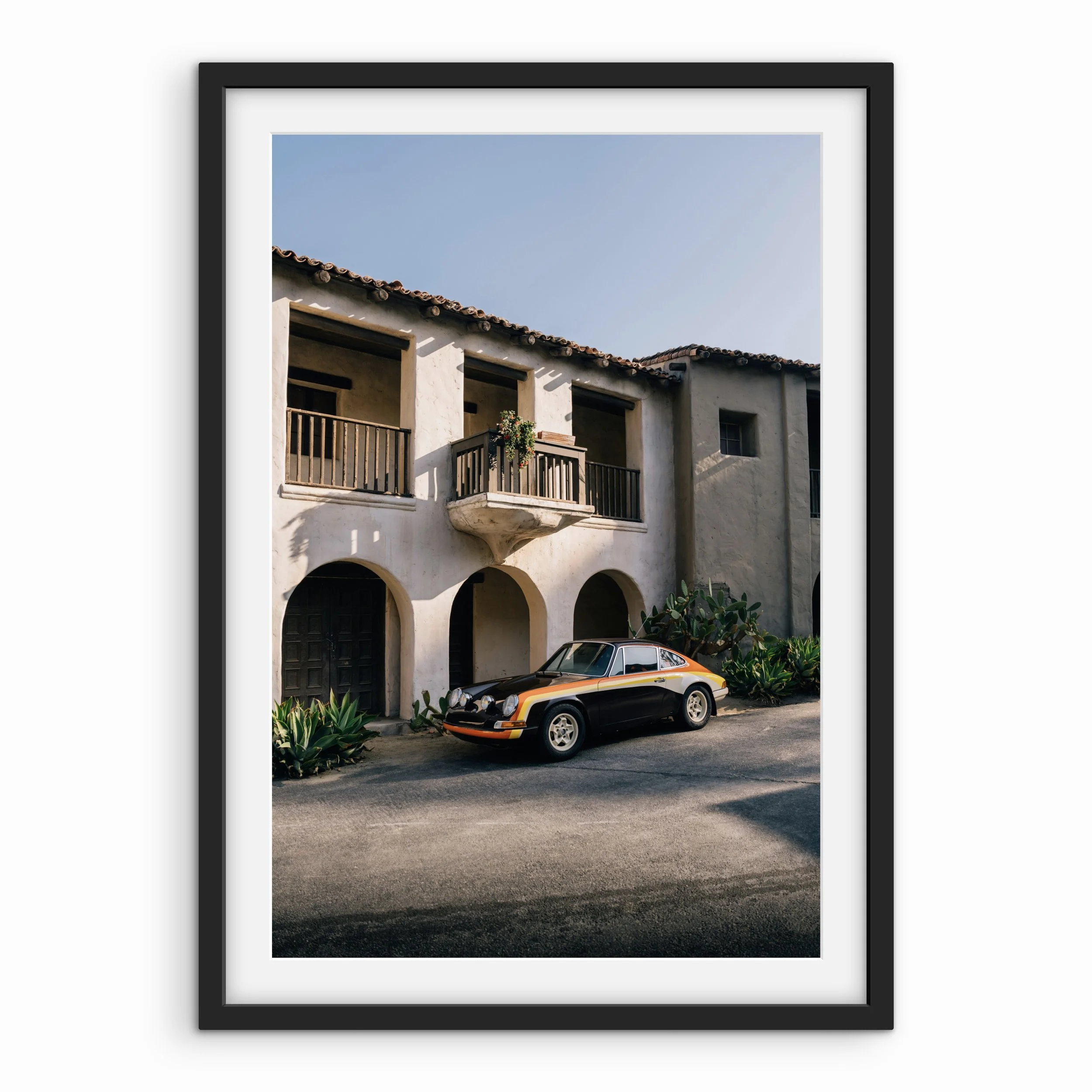 Porsche 911 Architecture Print