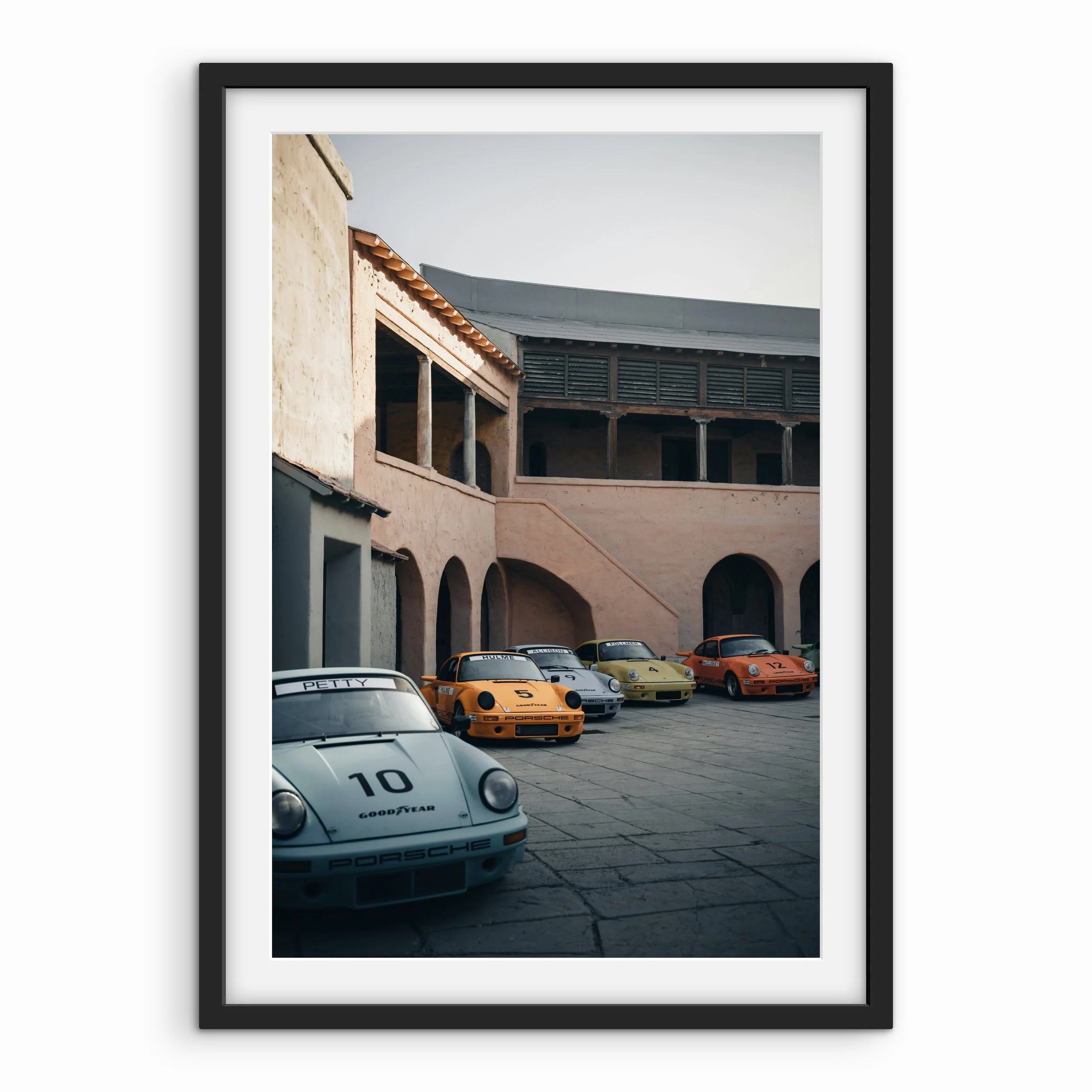 Porsche Row Print
