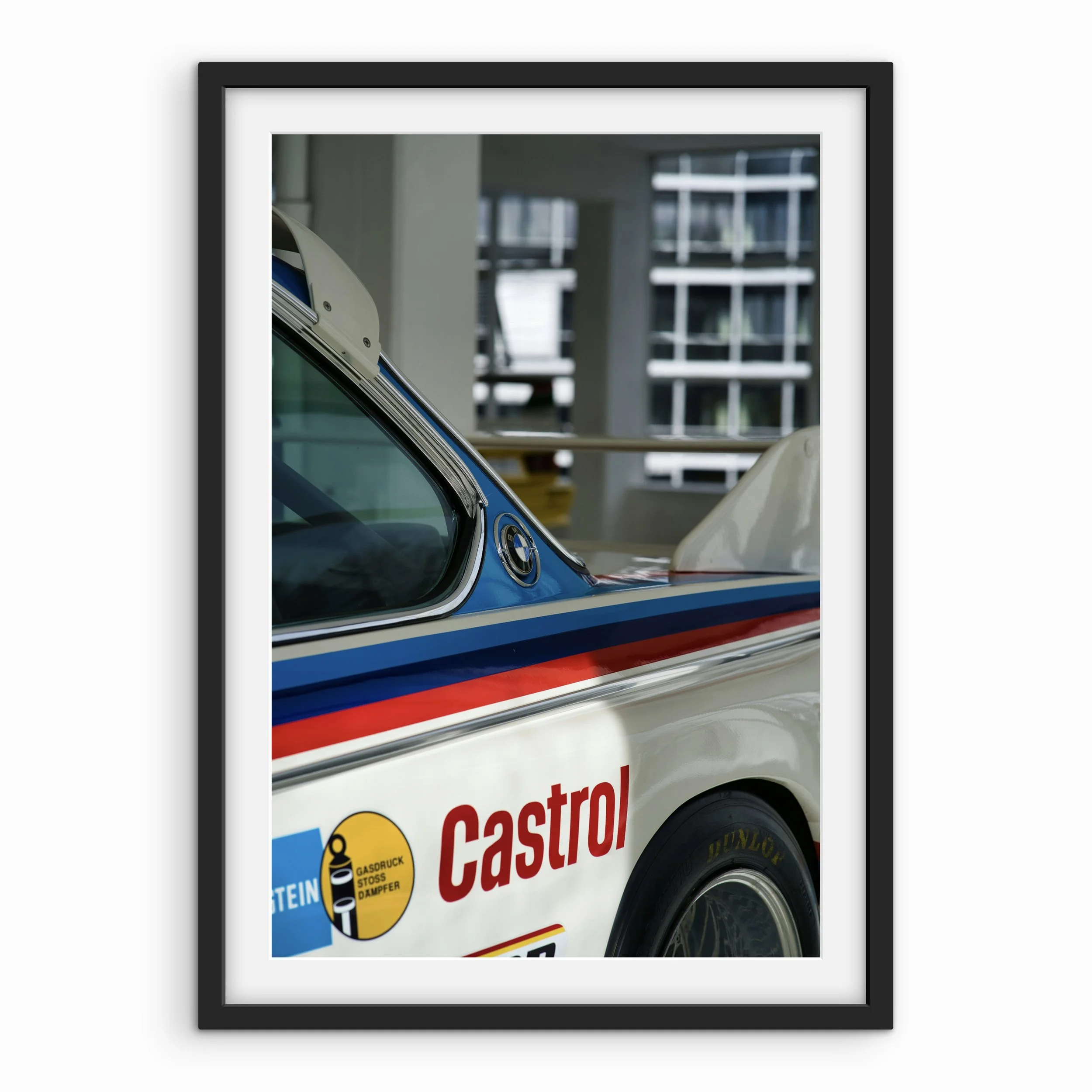 BMW 3.0 CSL Quarter Panel Print