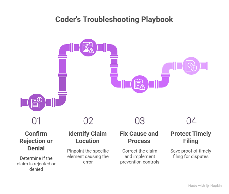 Coder's troubleshooting playbook