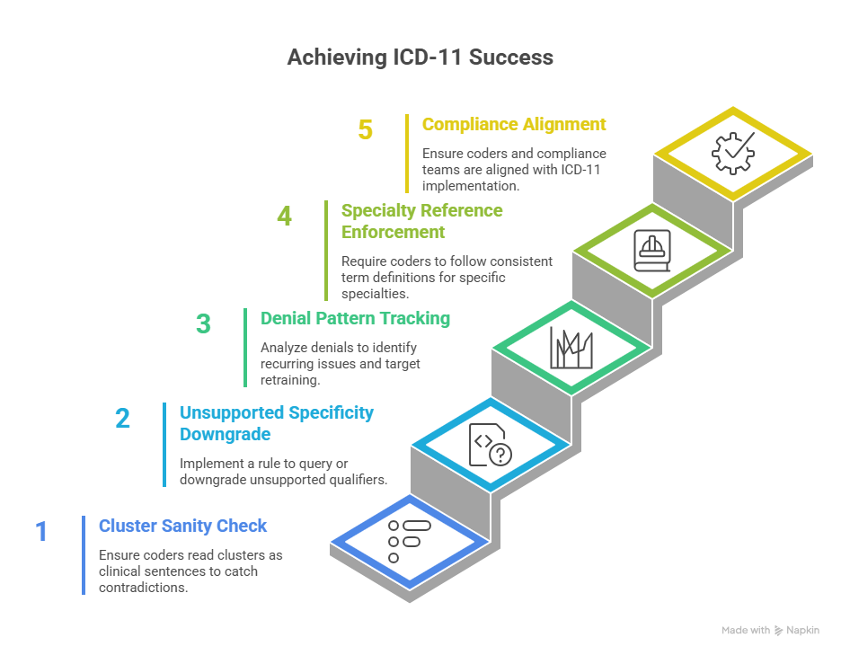 Achieving ICD-11 success