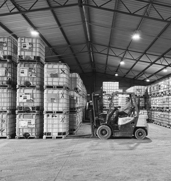 Pesticides and insecticides warehouse