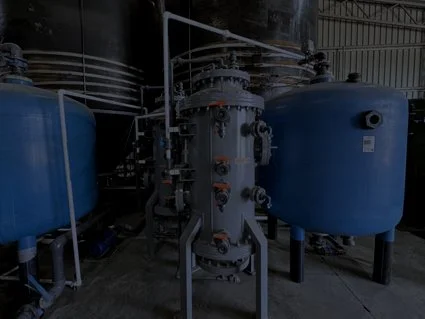 Wash water waste treatment from liquid waste