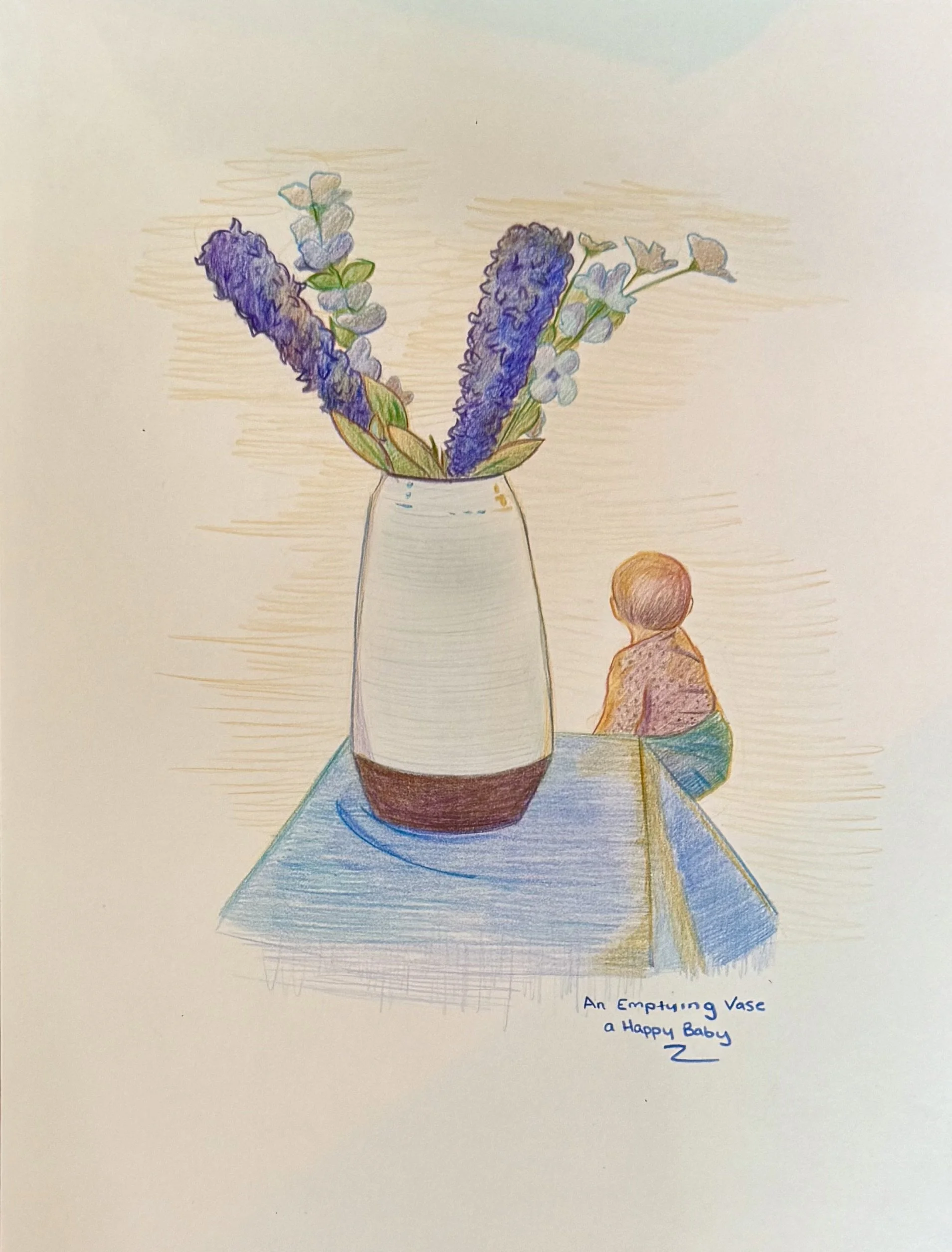An Emptying Vase, A Happy Baby