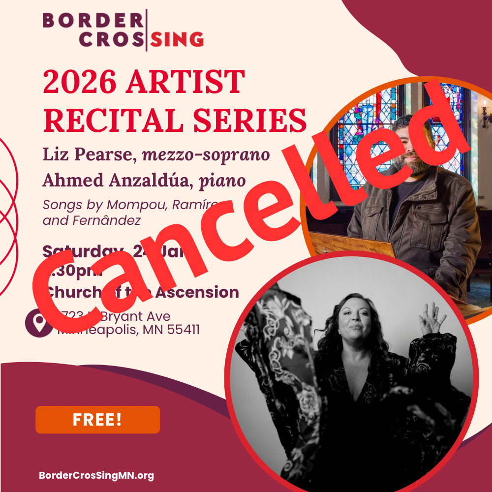 2026 Artist Recital Series: Liz Pearse & Ahmed Anzaldúa