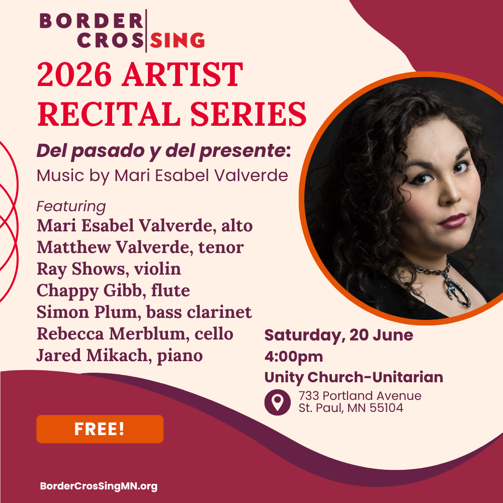 2026 Artist Recital Series: Del pasado y del presente - Music by Mari Esabel Valverde