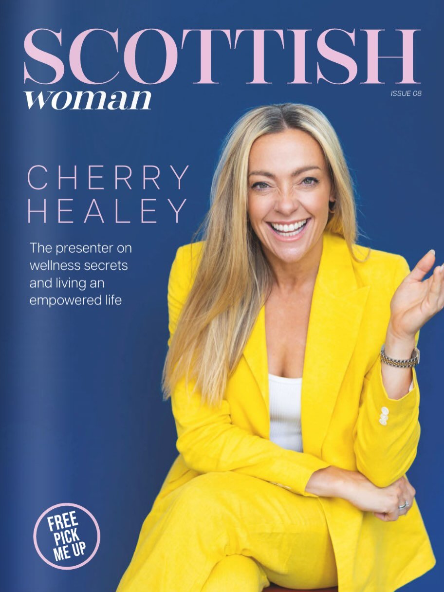 @cherryhealey @scottishwomanmagazine @noappointmentpodcast