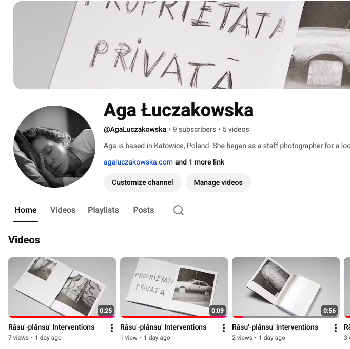 My YouTube channel is now updated with videos
