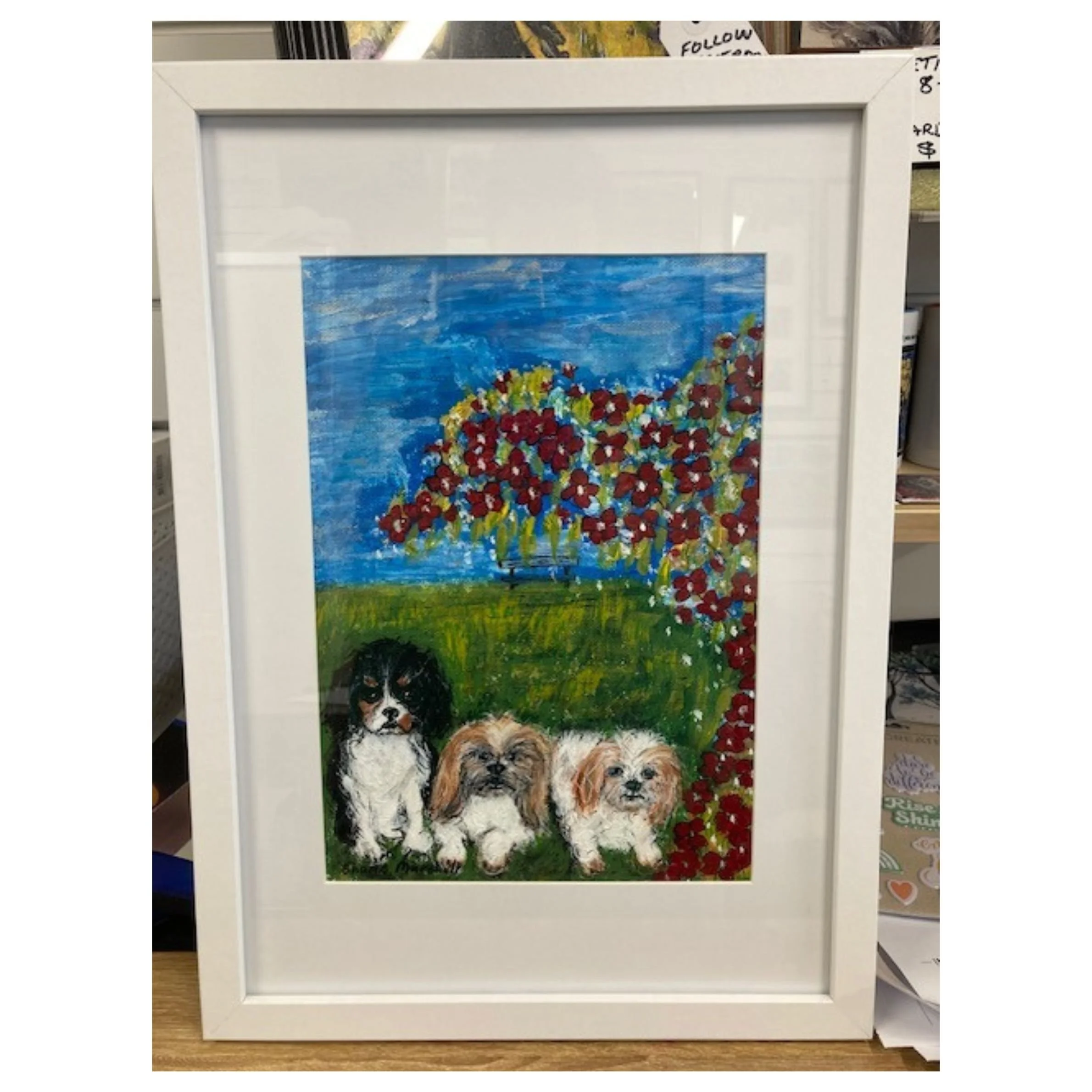 Playing in the garden framed.jpg